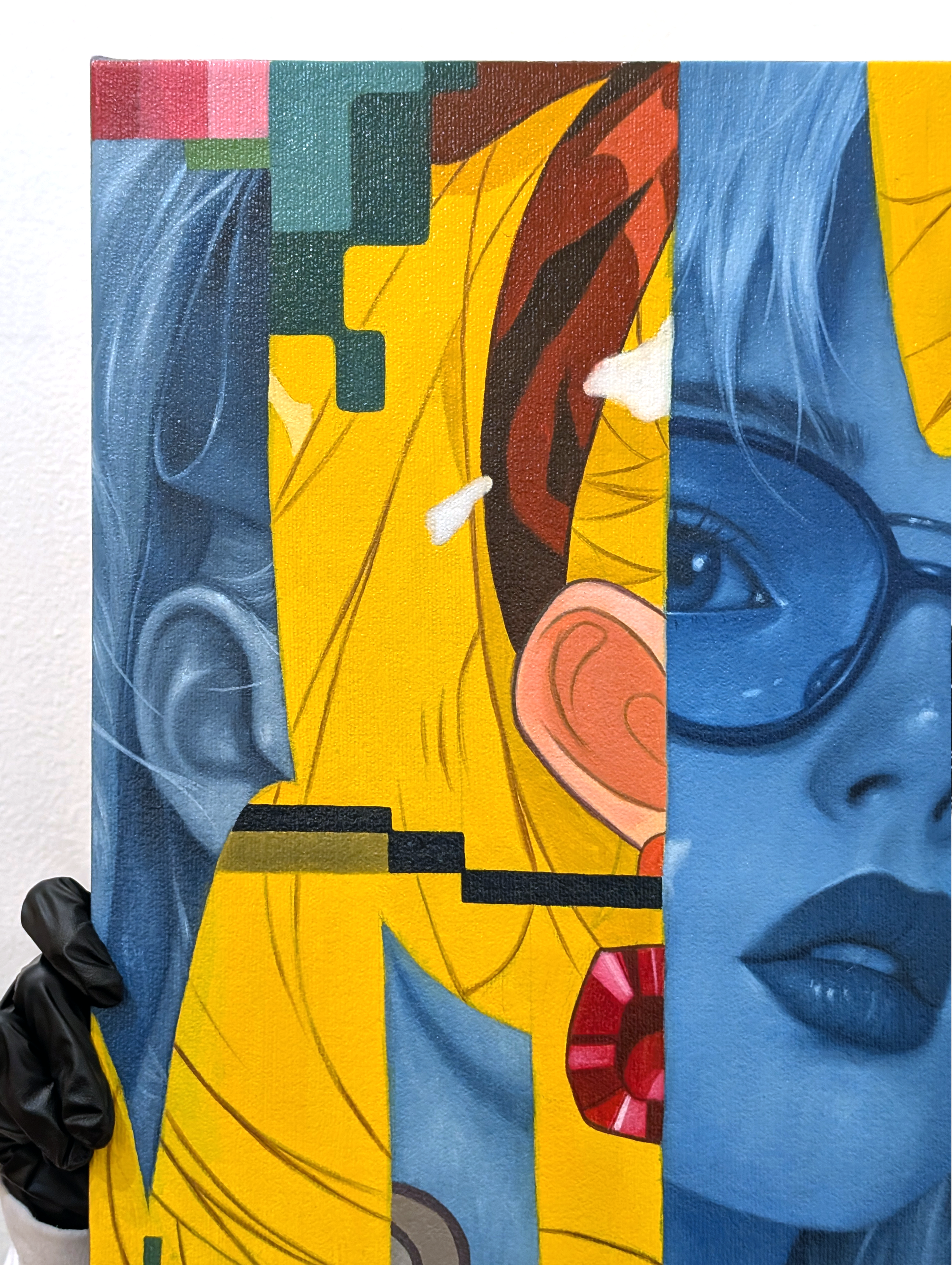 "Shining Yellow, Elegant Blue" By JJ Zamoranos