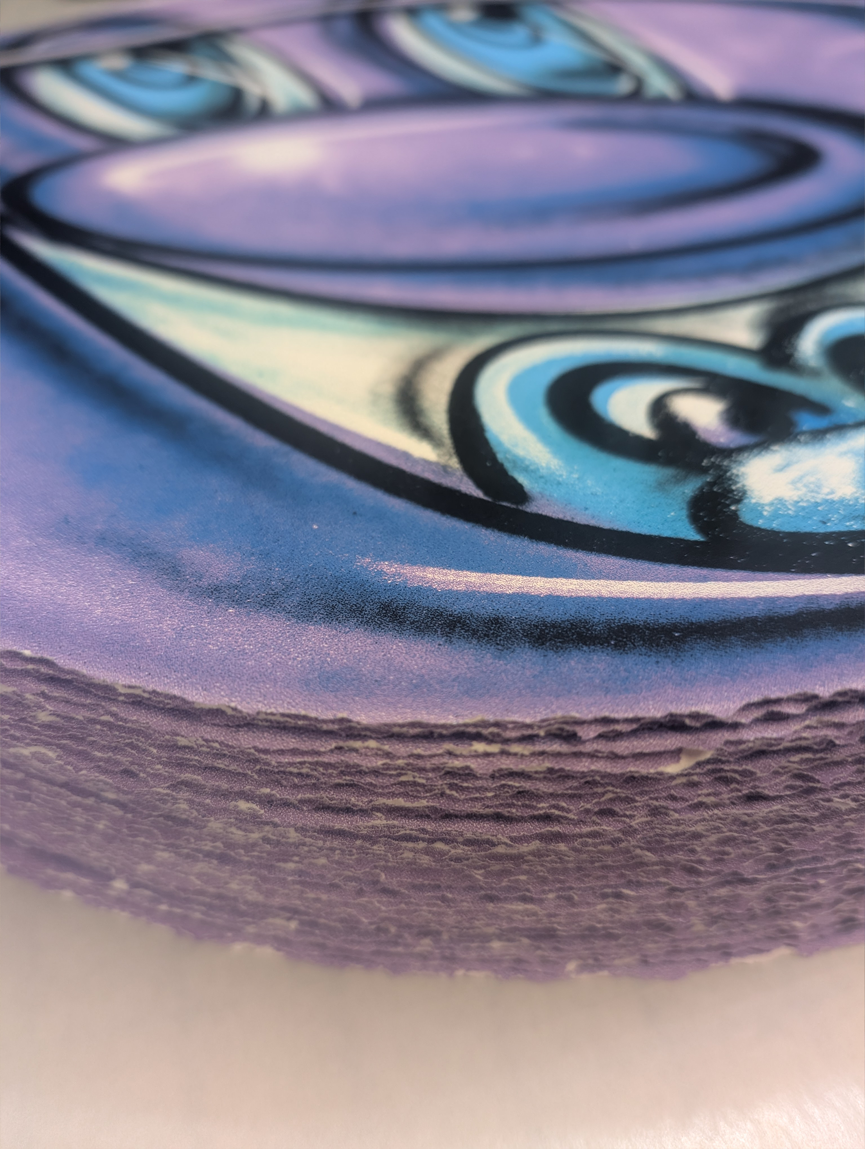 Kenny Scharf - Purple Smile