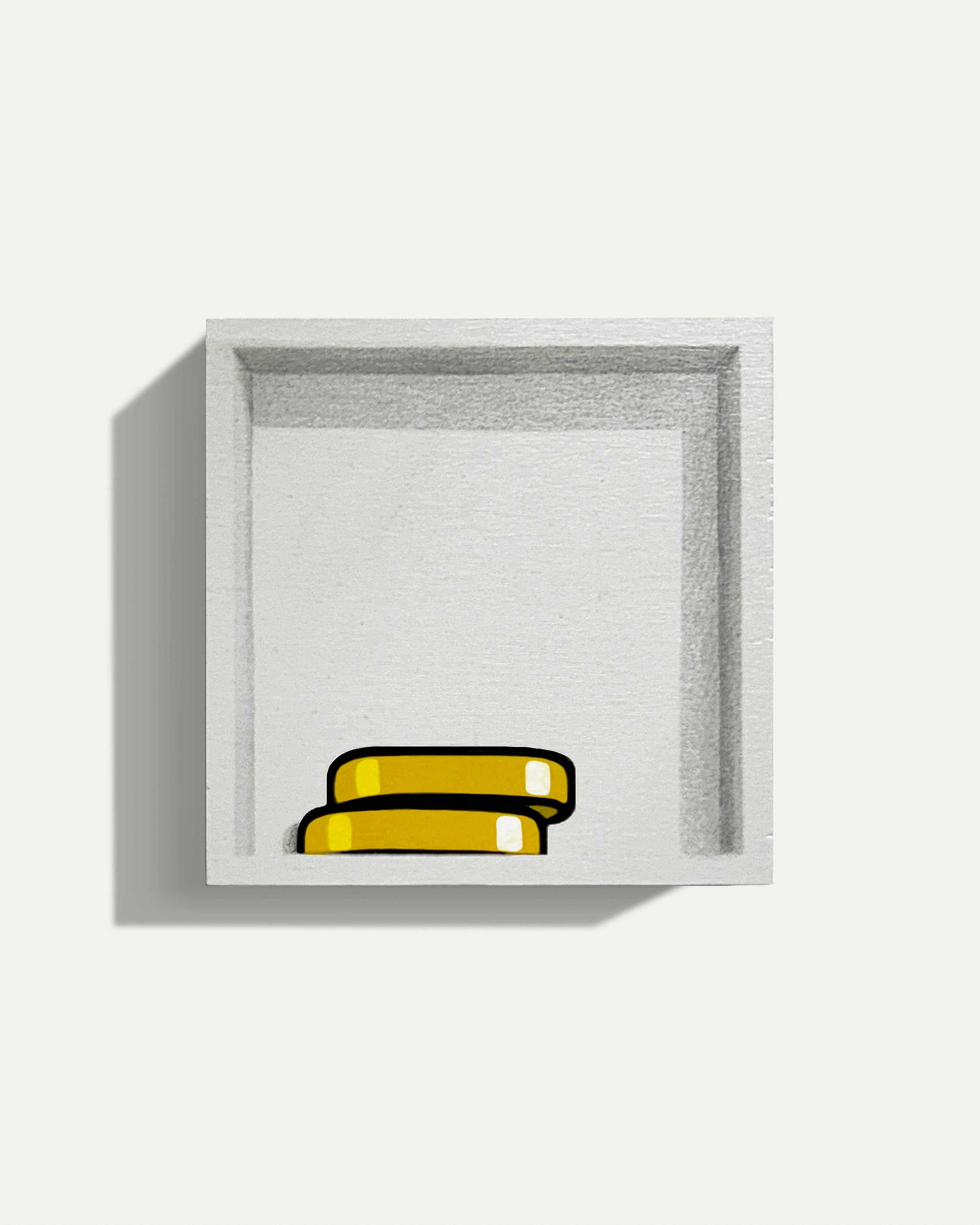 334. "2 Gold Coins (Above)" by E. LEE