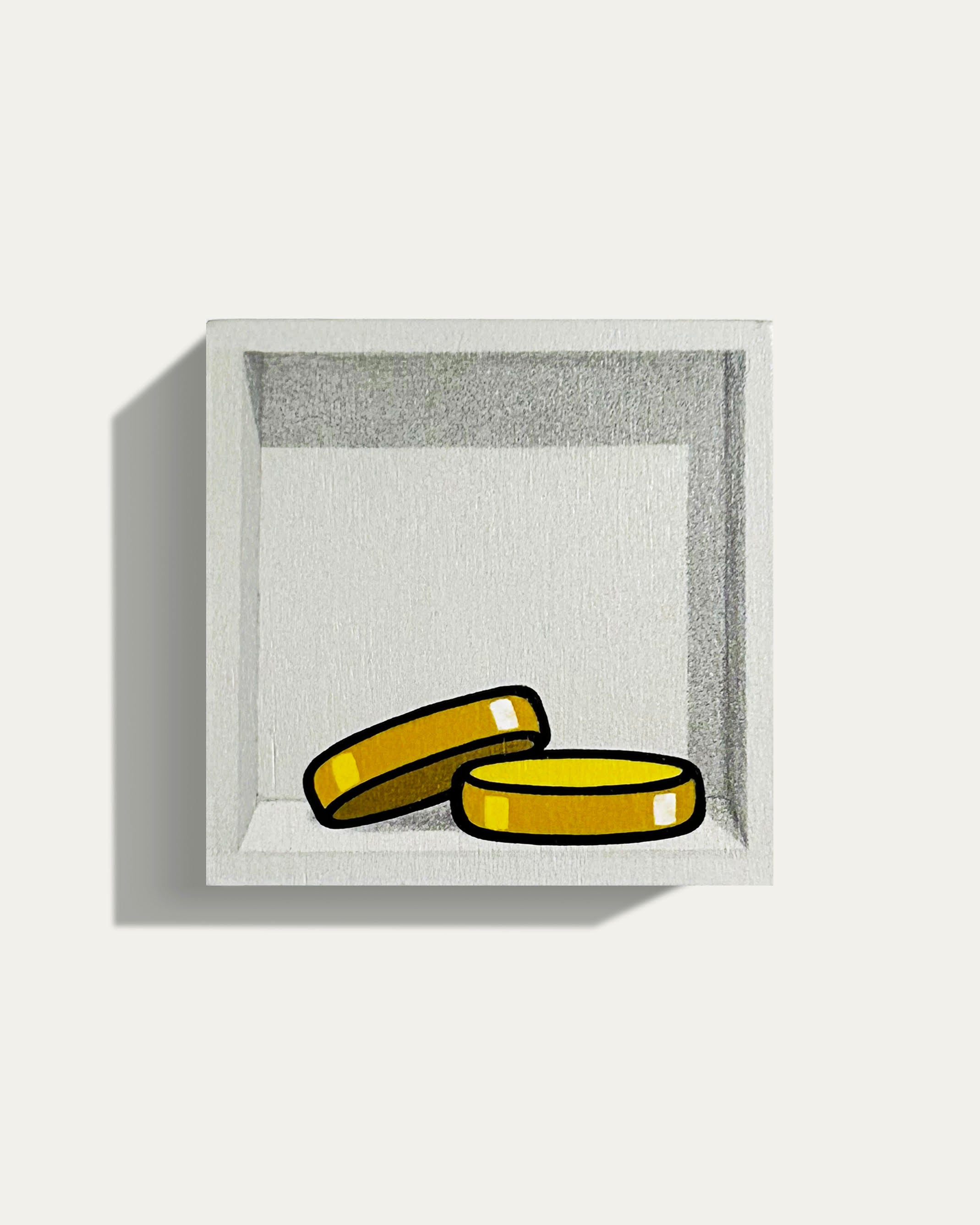 325. "2 Gold Coins"(Below) by E. LEE