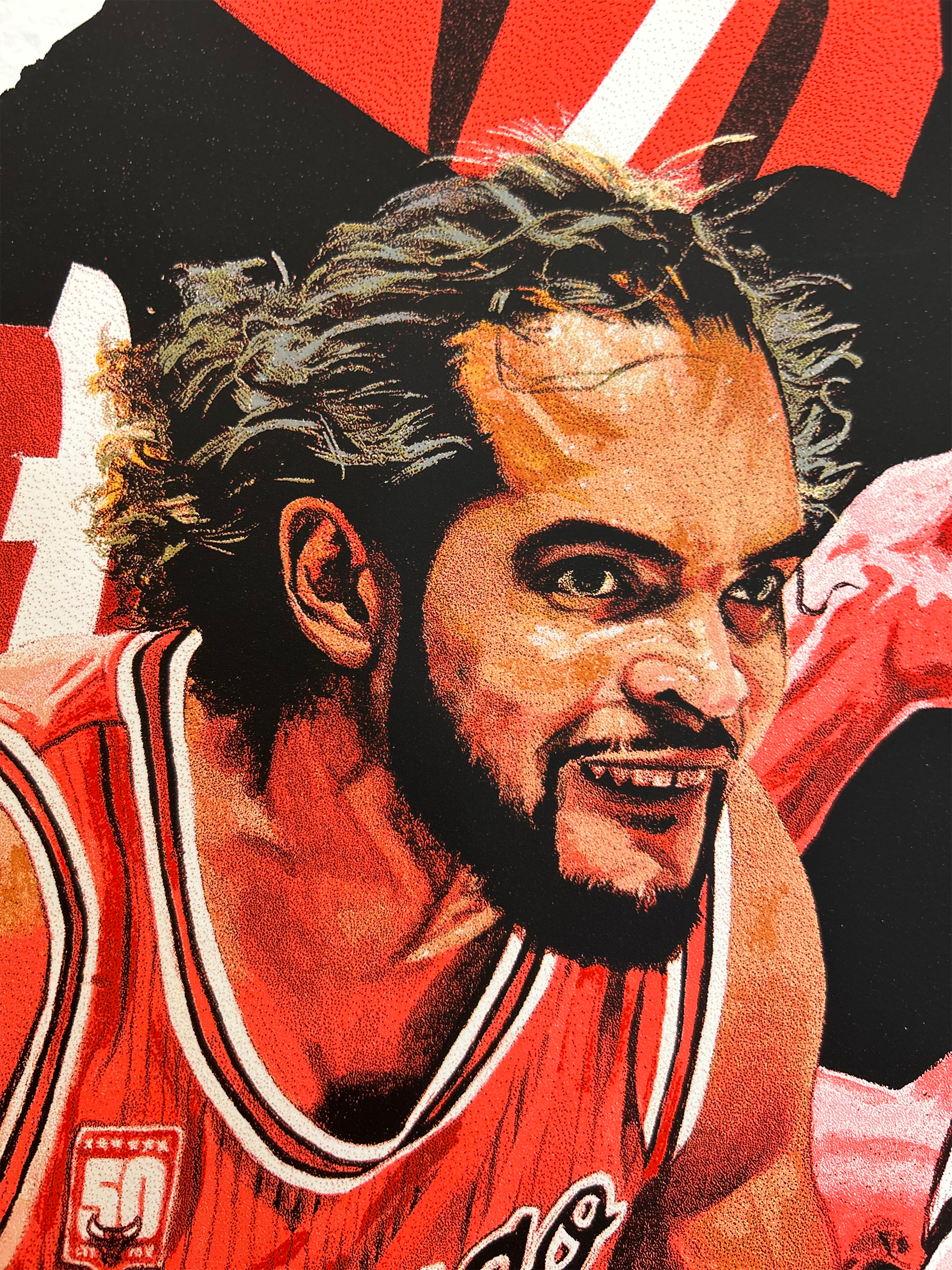 "Joakim" Screen Print by  Mwanel Pierre-Louis