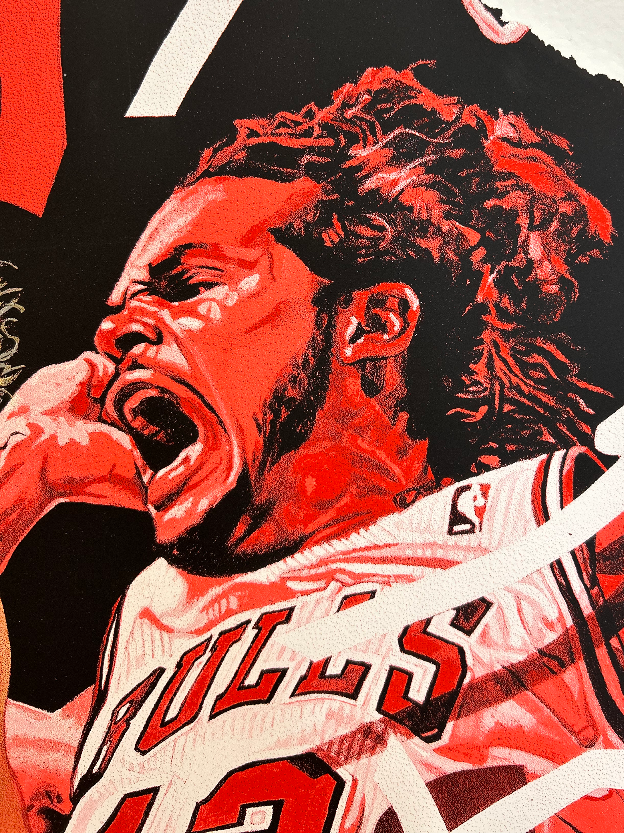 "Joakim" Screen Print by  Mwanel Pierre-Louis