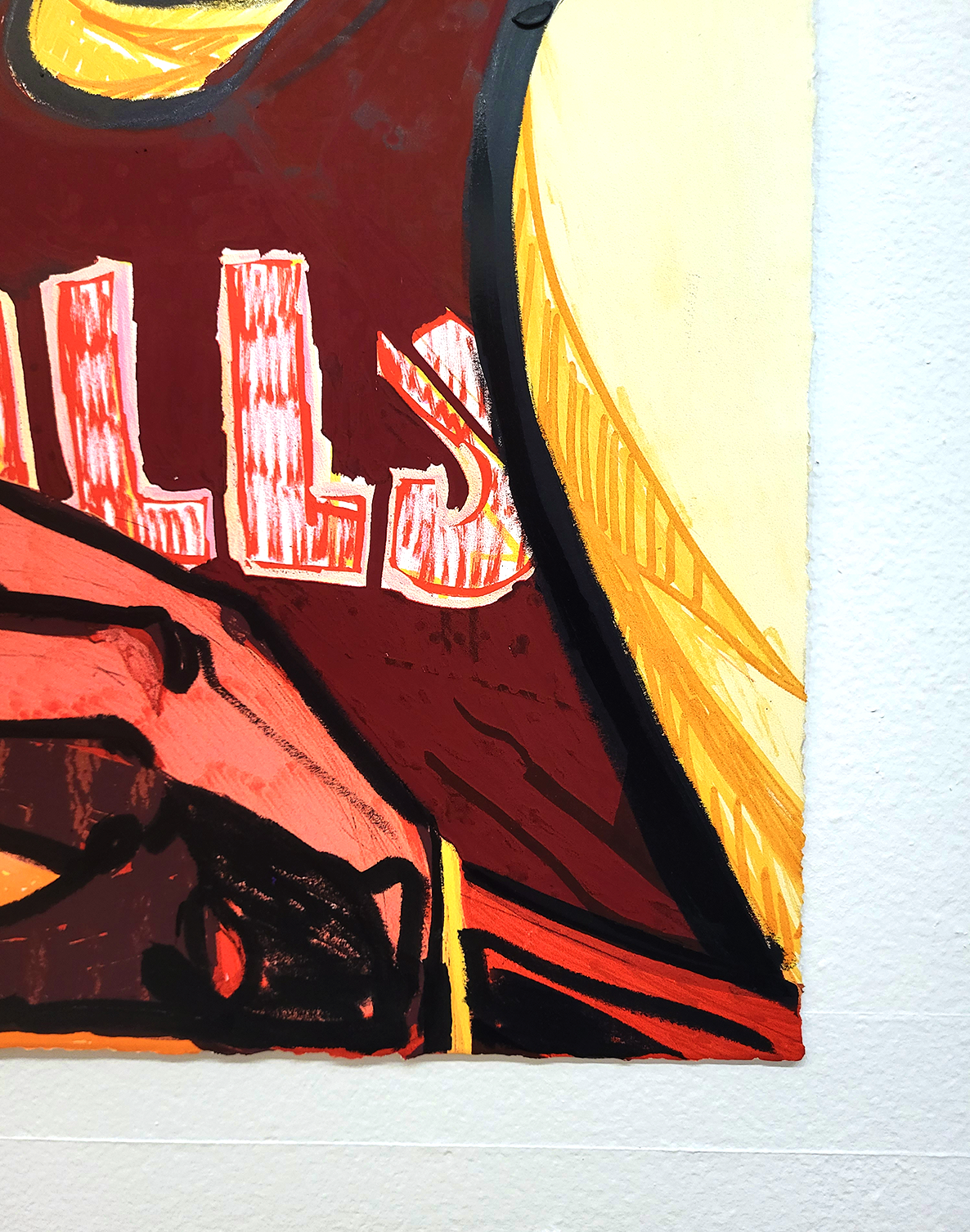 "Love and Basketball" Hand Embellished Variant #2 by Langston Allston