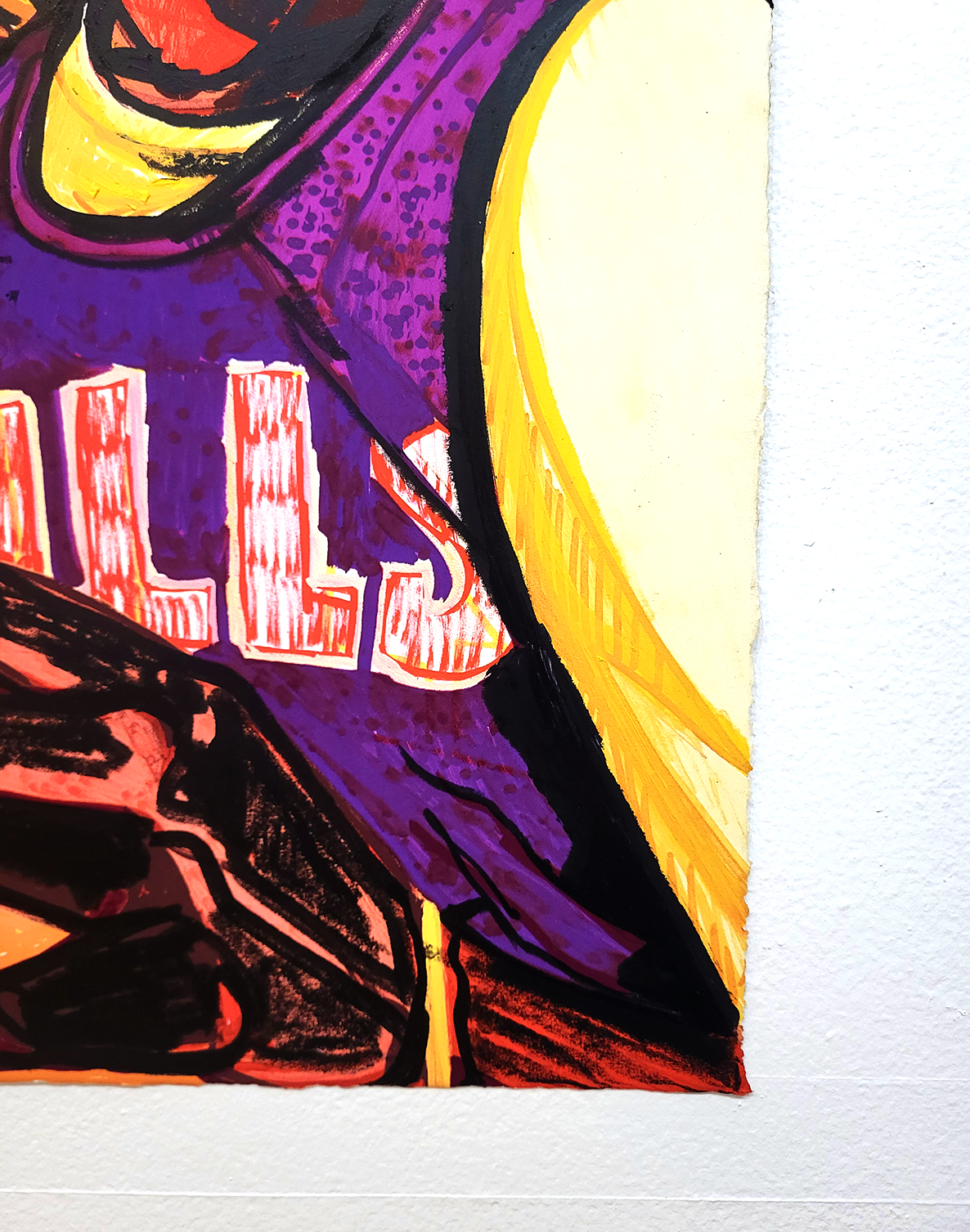 "Love and Basketball" Hand Embellished Variant #1 by Langston Allston