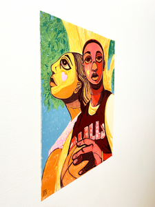 "Love and Basketball" Print Variant by Langston Allston