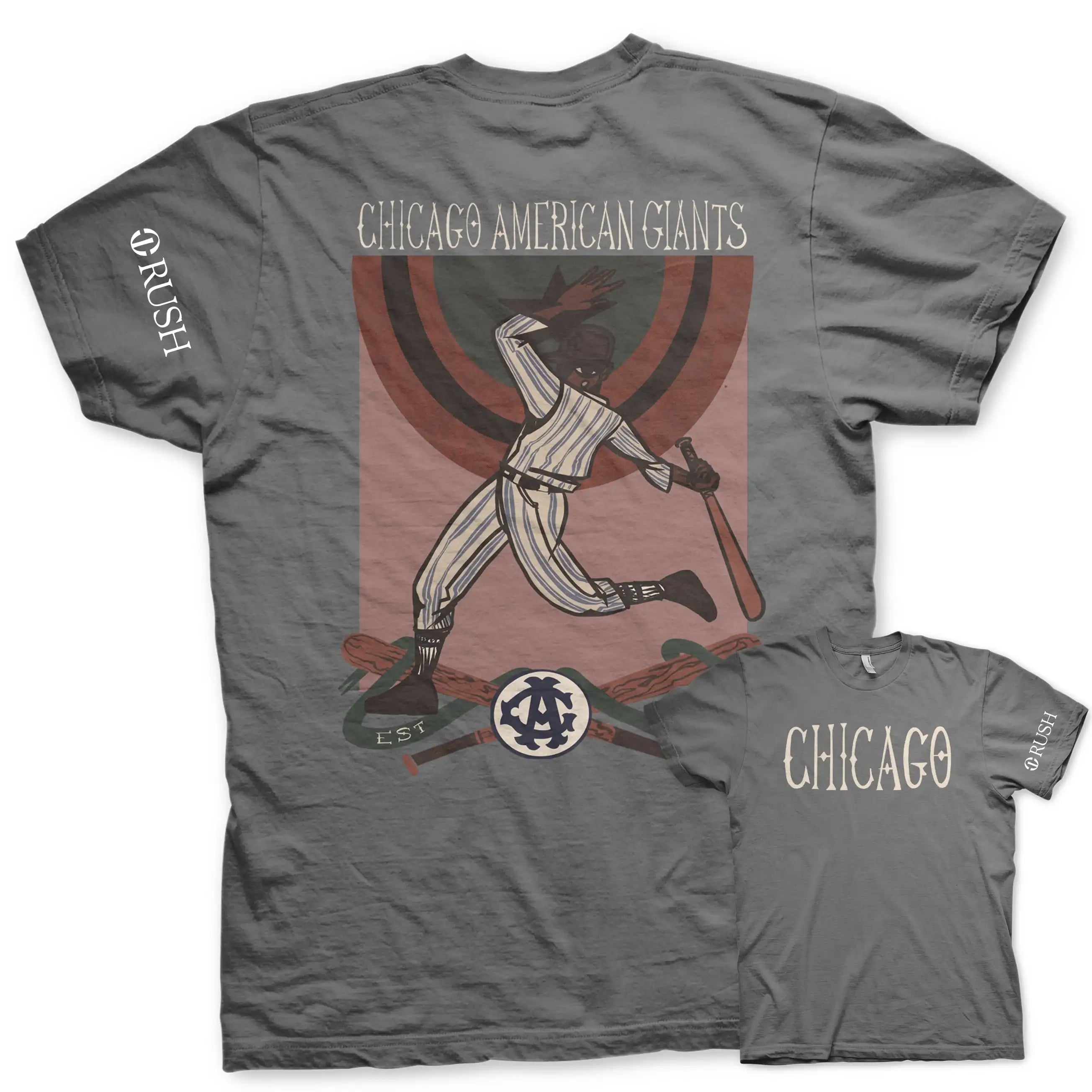 July 7th vs Tigers – Chicago American Giants T-Shirt by Langston Allston