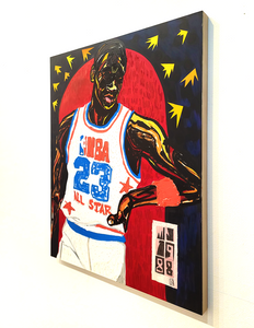 "MJ '88" by Langston Allston