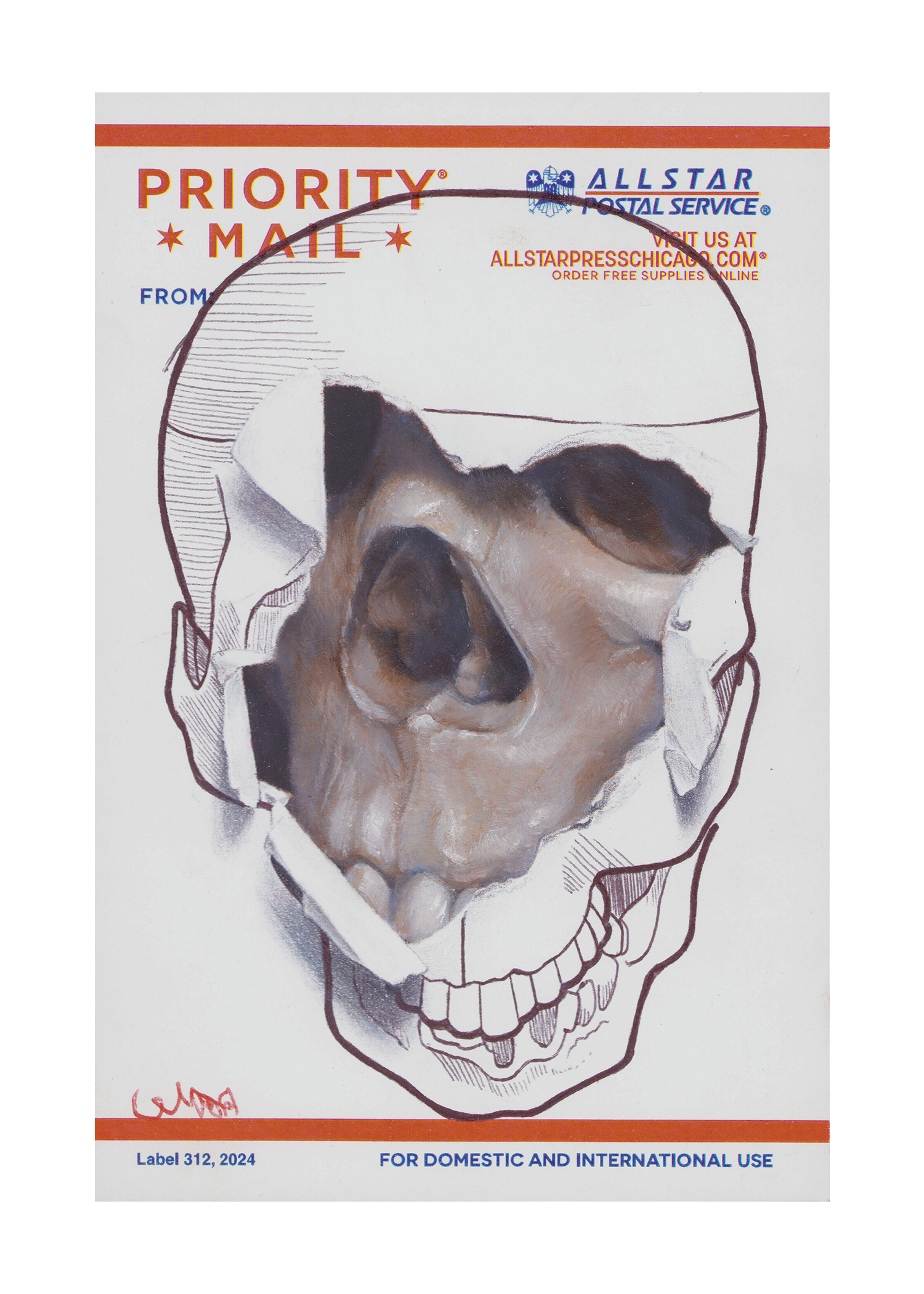 137. Skull by Nick Apple