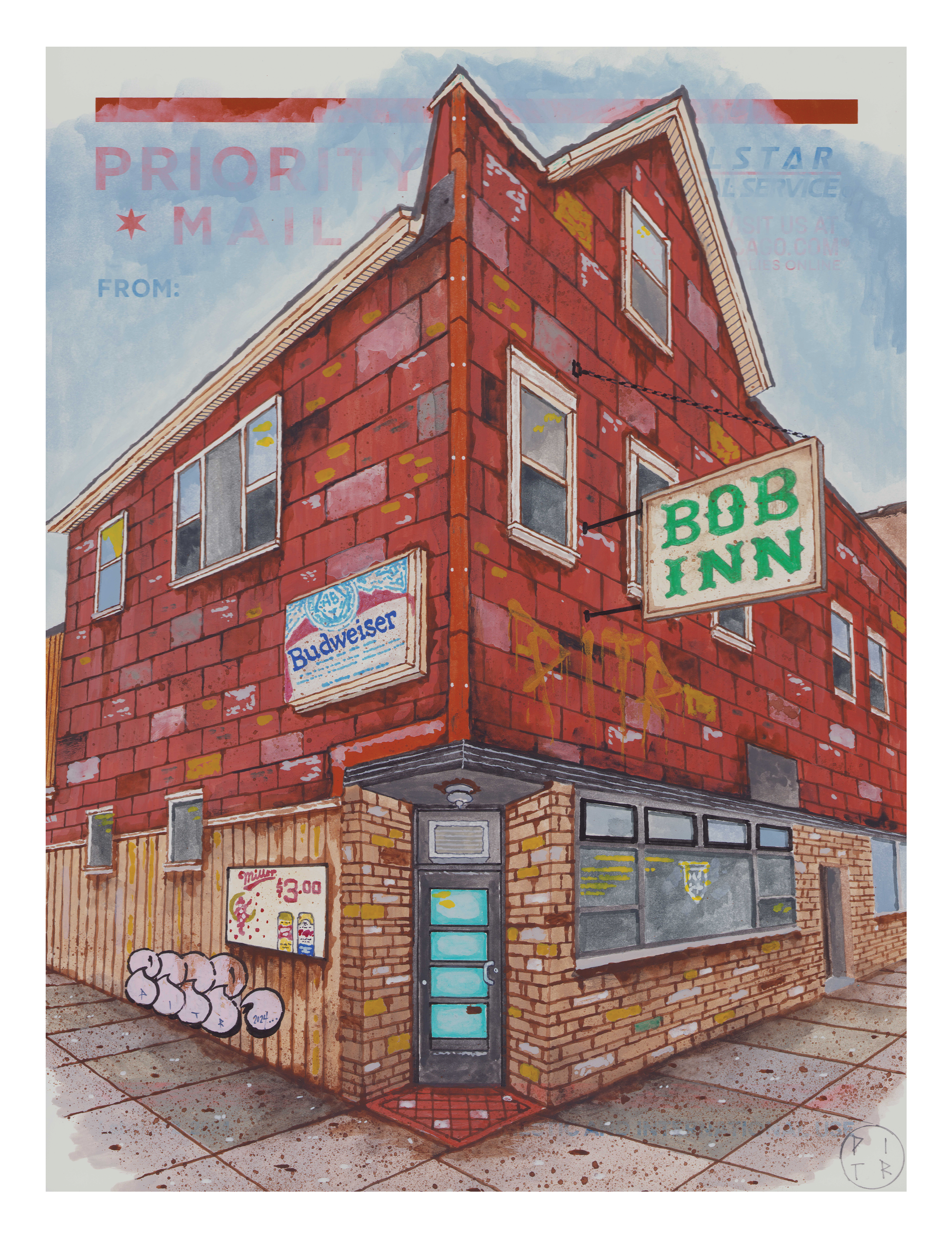 144. Bob Inn by Pizza in the Rain