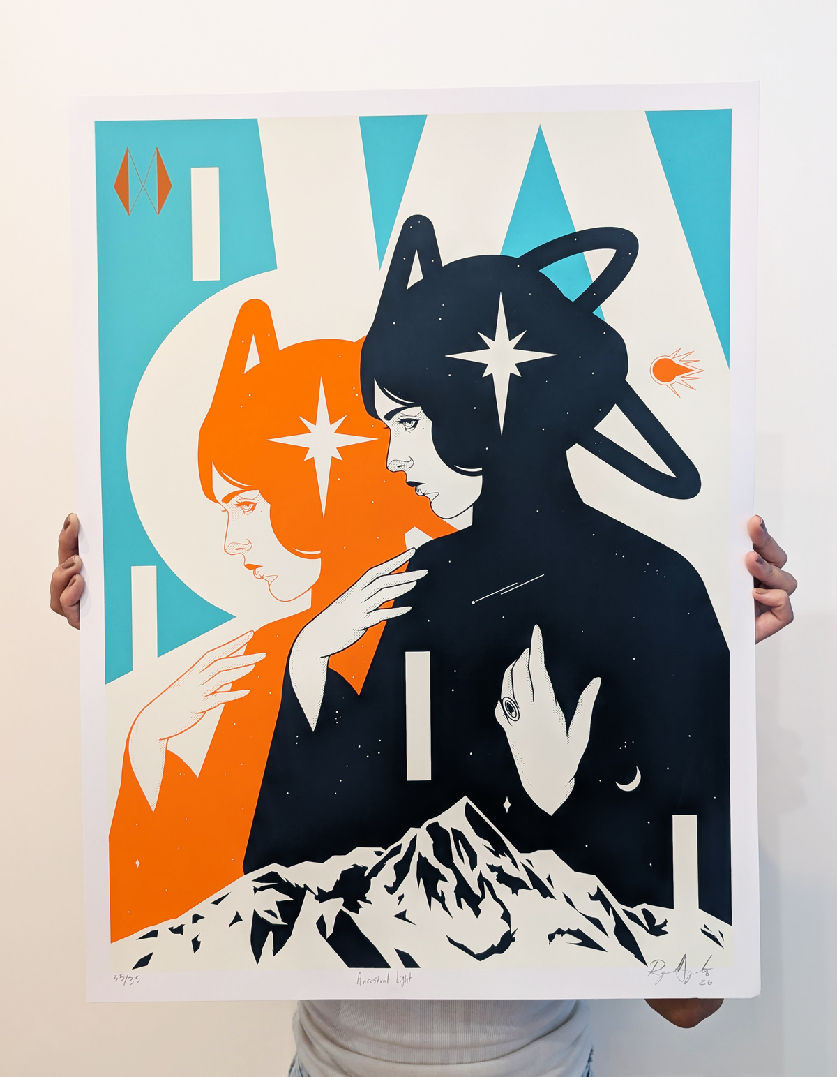 "Ancestral Light" Special Print Edition by Raymond Argumedo