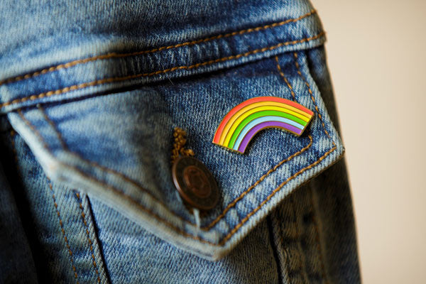 "Rainbow" Pin by The Found