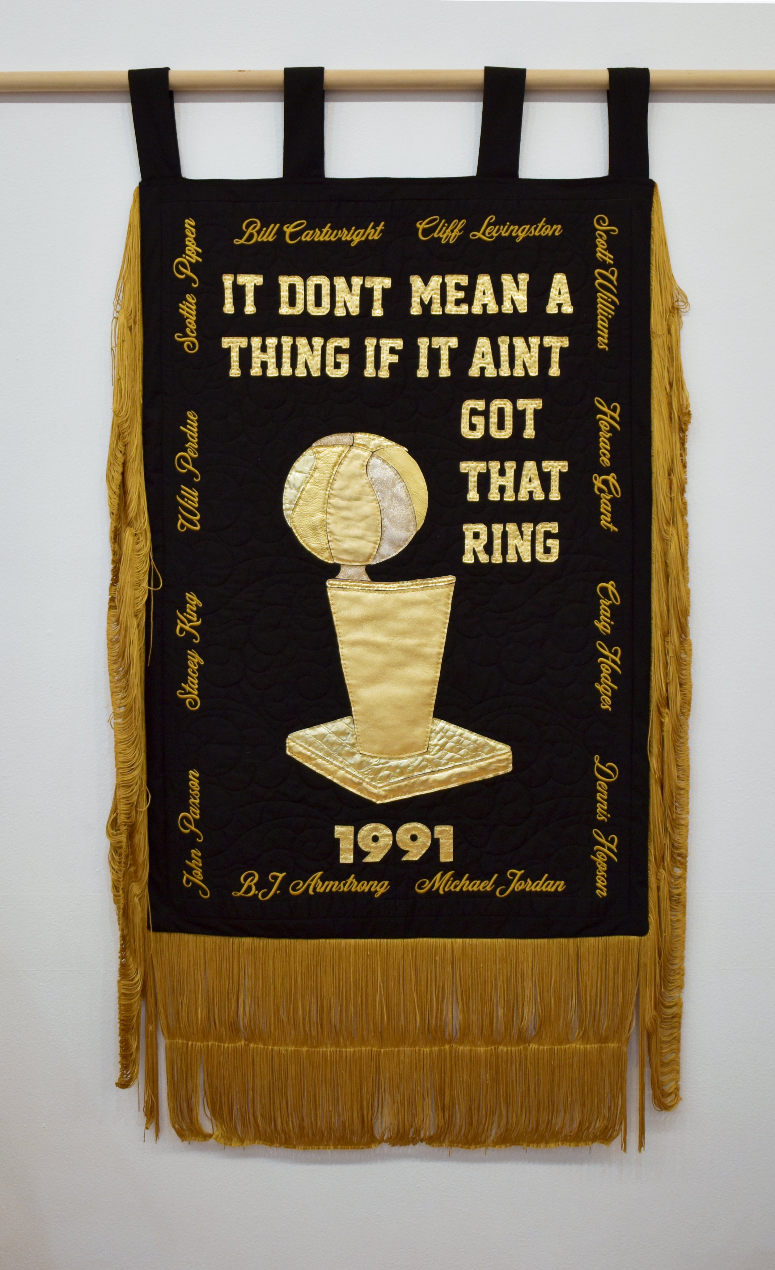 "It don't mean a thing" (1991) by Emma McKee a.k.a The Stitchgawd