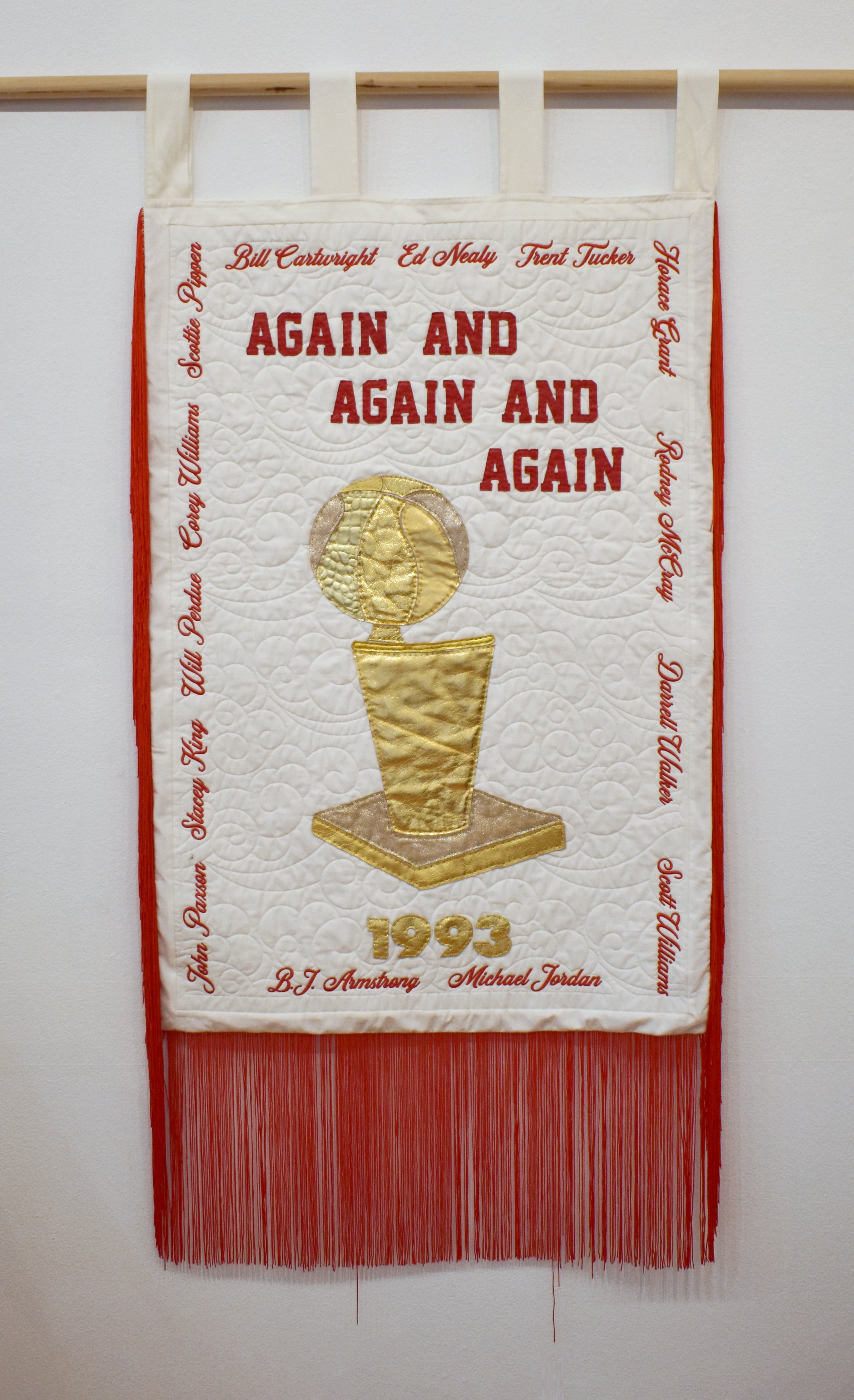 "Again and Again and Again" (1993) by Emma McKee a.k.a The Stitchgawd