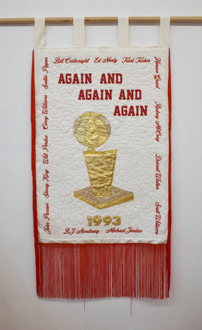 "Again and Again and Again" (1993) by Emma McKee a.k.a The Stitchgawd
