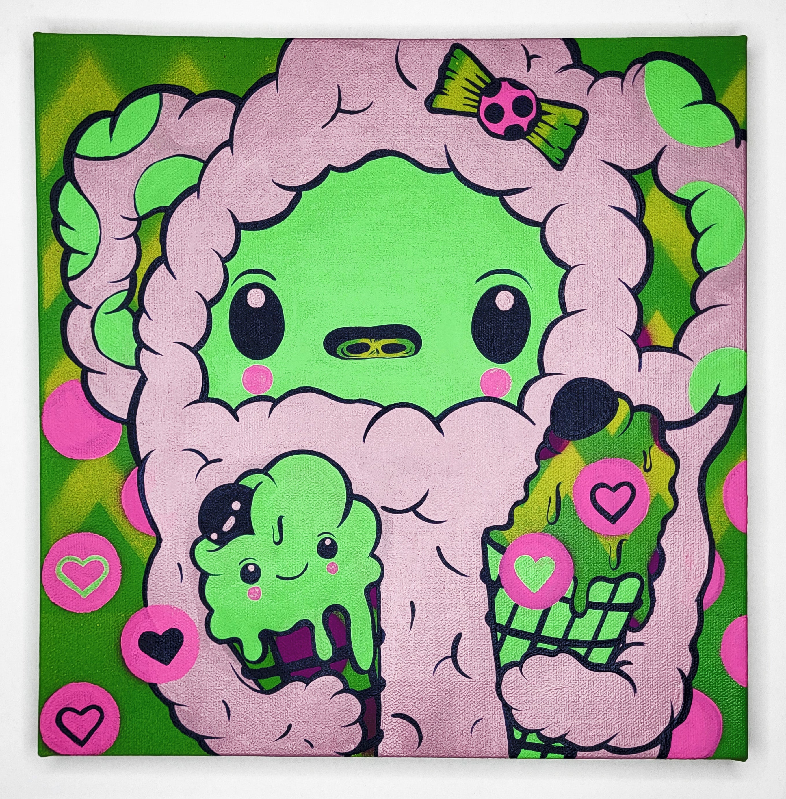 "Neon Green Original" by Elloo