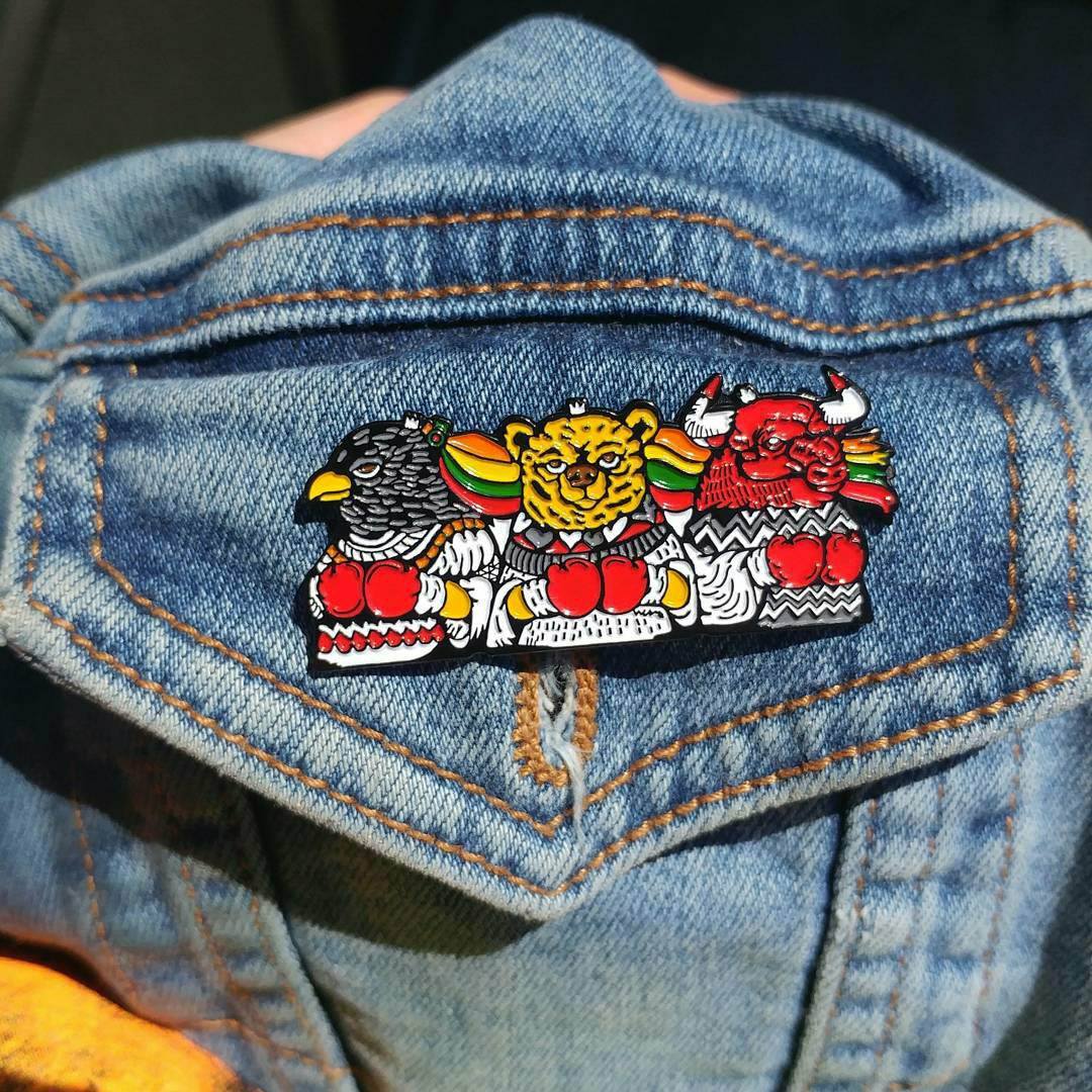 "Amongst Kings & Champions" Pin by JC Rivera