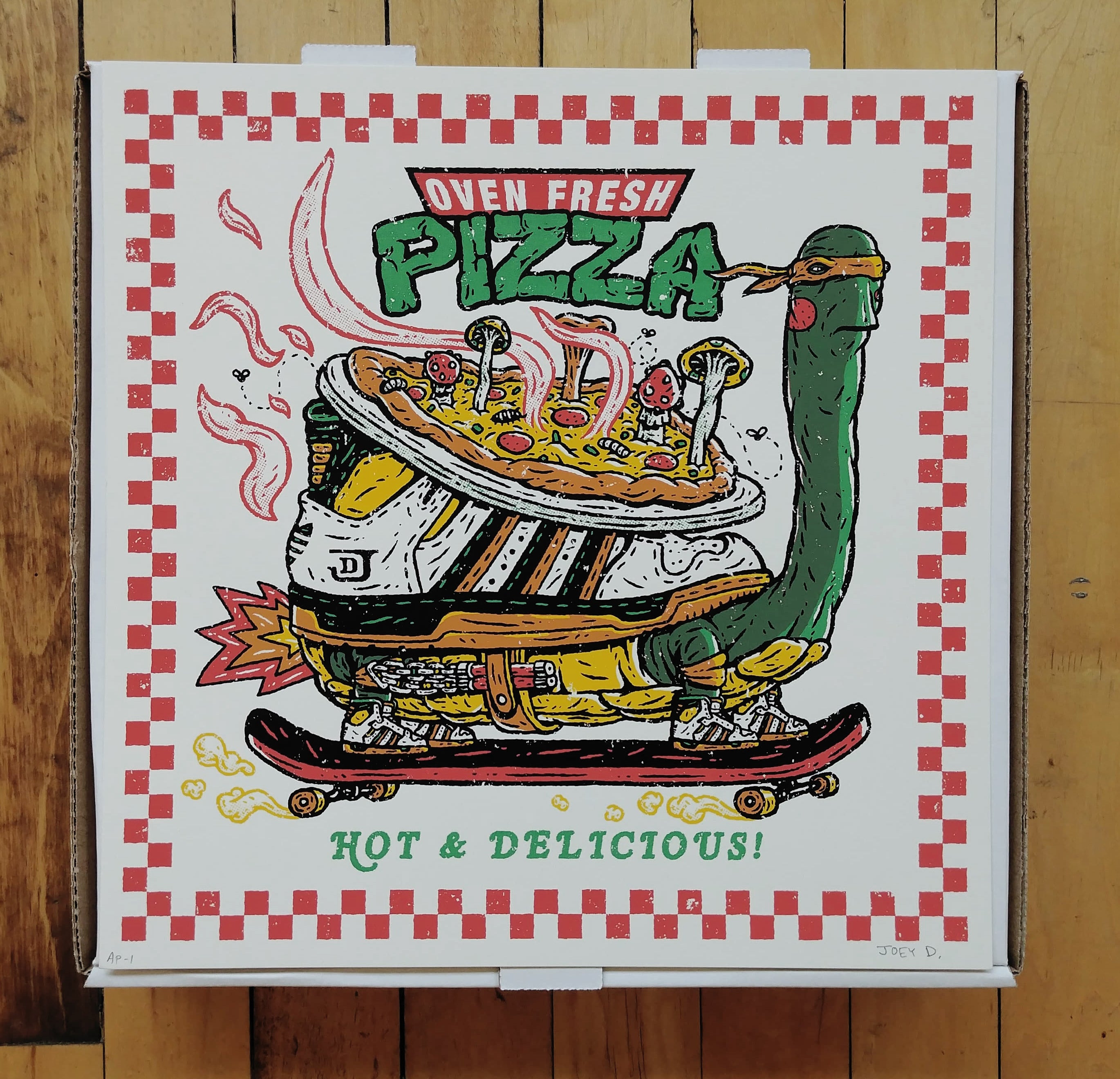 "TMNT Pizza" by Joey D.