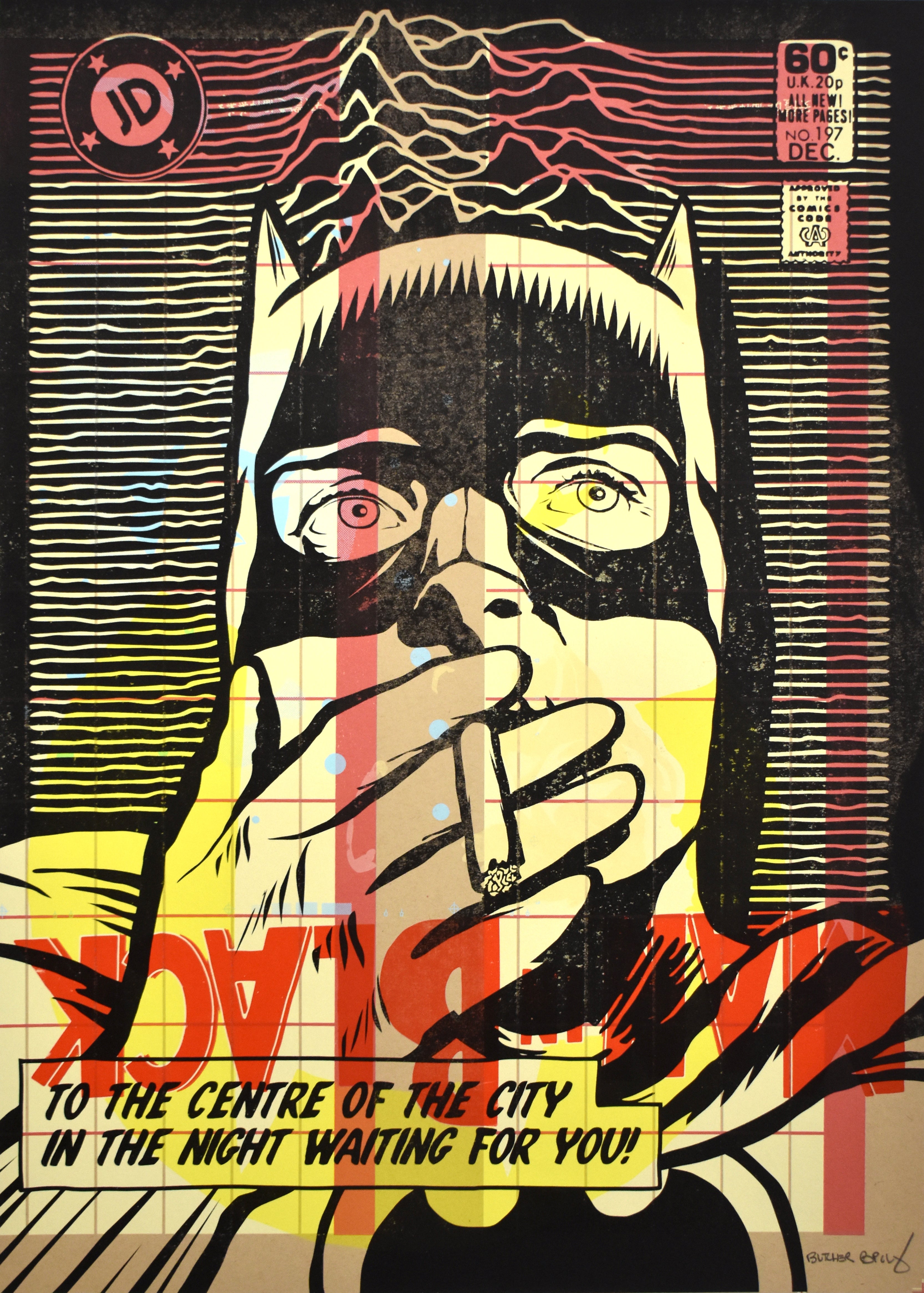 "Post Punk Dark Night Variant 5" by Butcher Billy