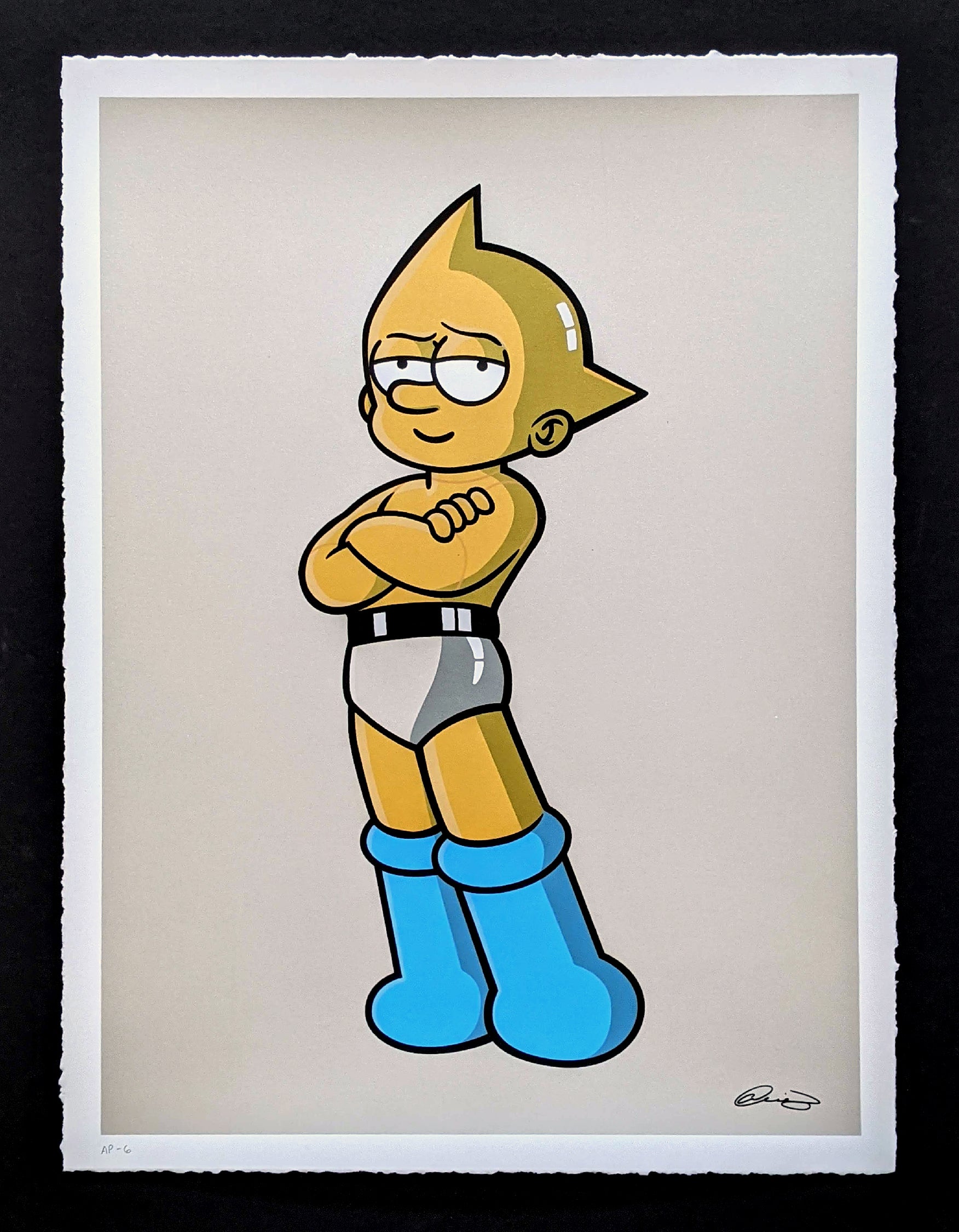 "Astrobart Silver Variant" by Aaron Craig
