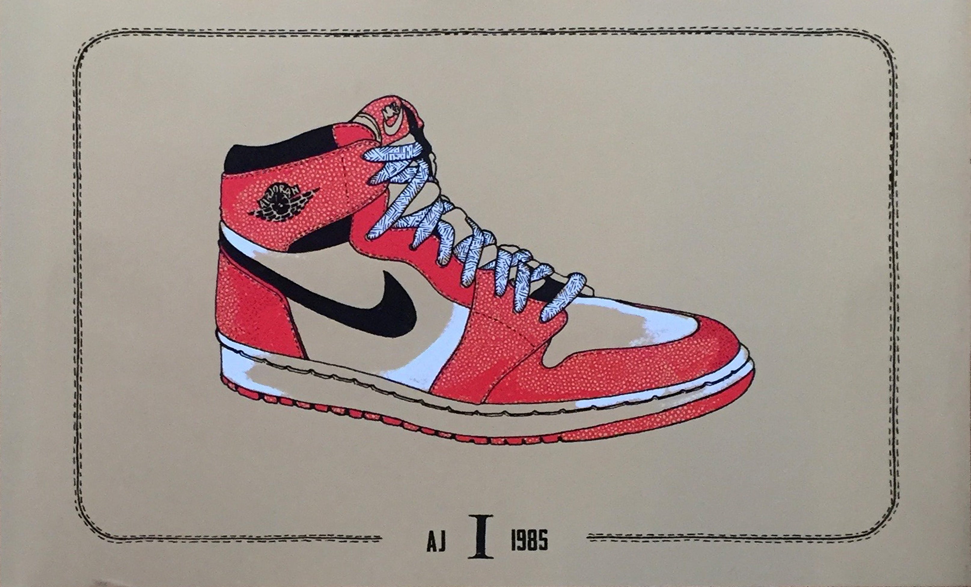 "Air Jordan - 1985 I Foil Variant" by Zissou Tasseff-Elenkoff