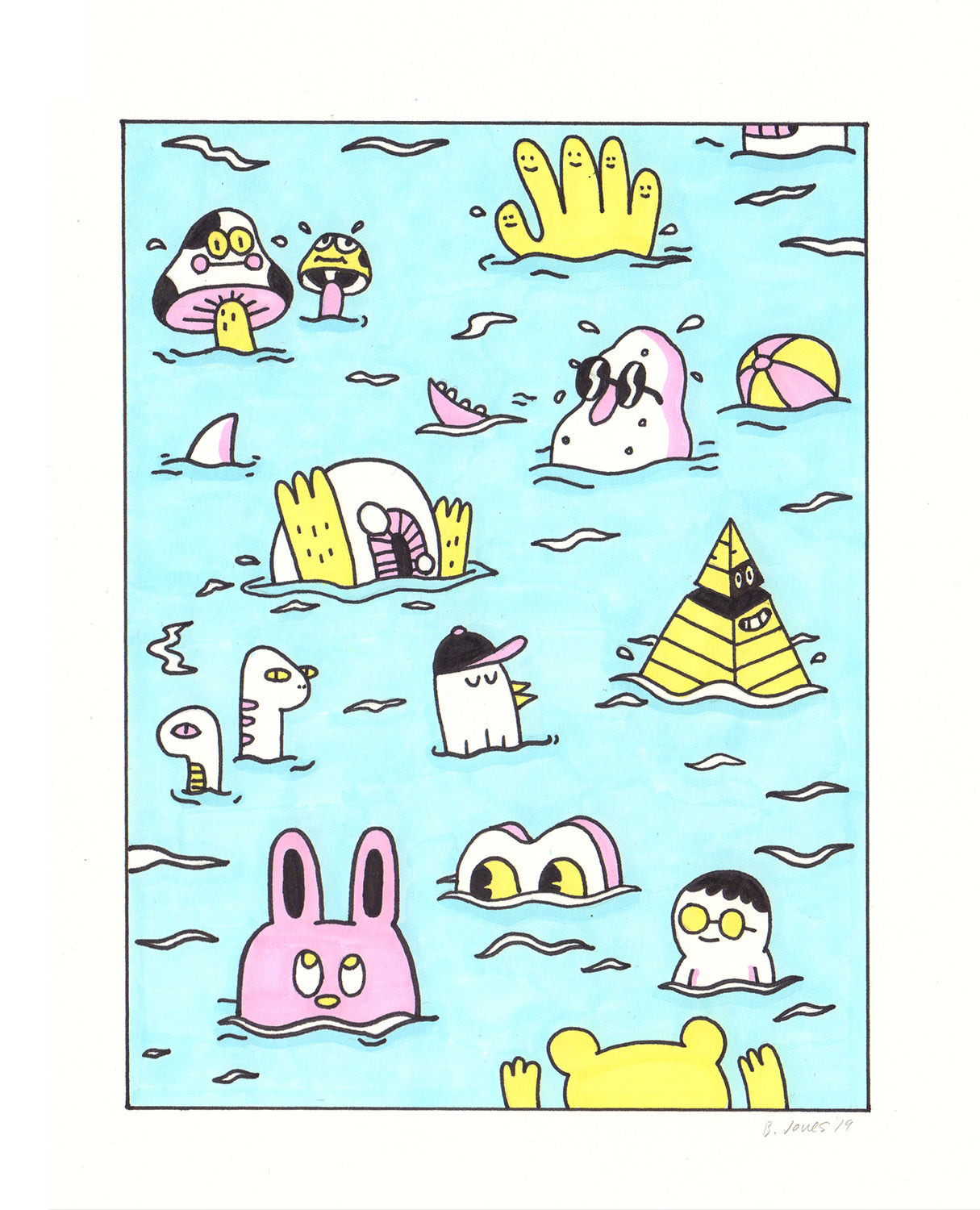 "Drowning Illuminati" by Blake Jones