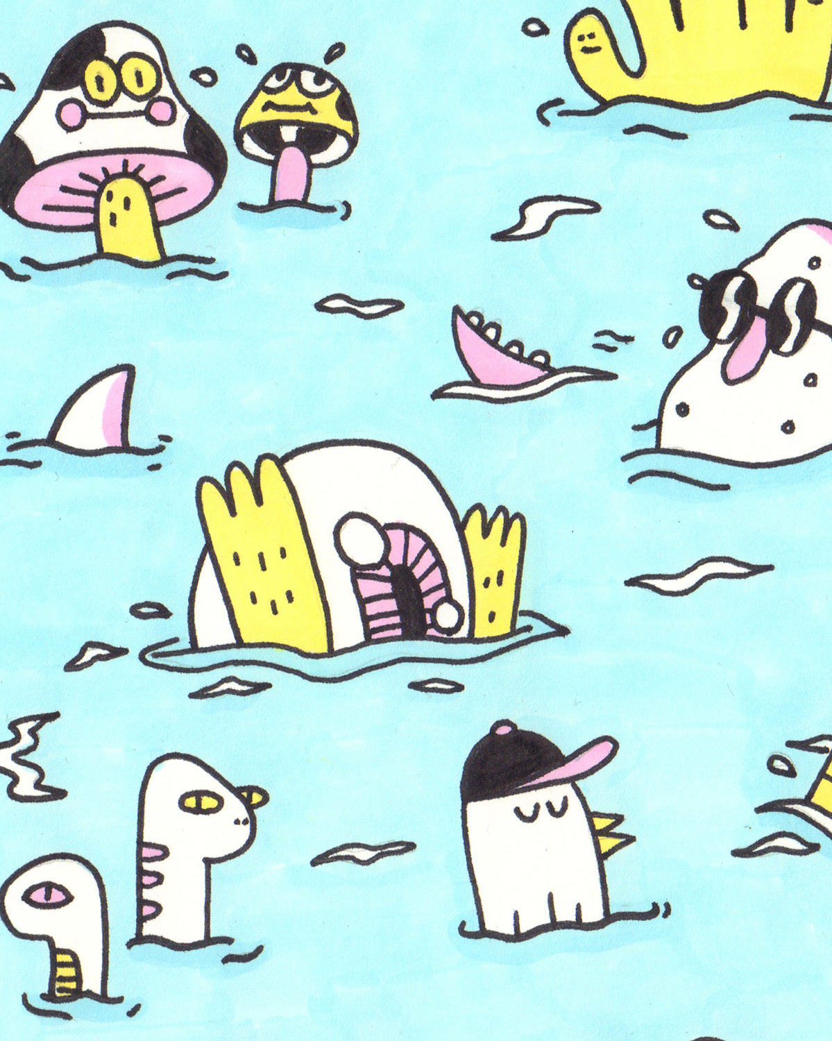 "Drowning Illuminati" by Blake Jones