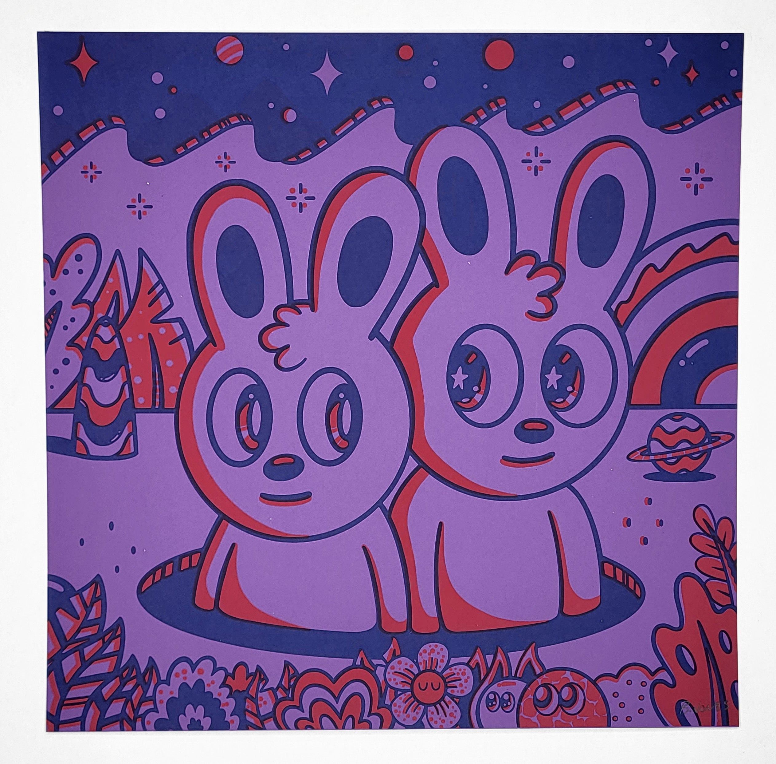 "Purple and Red #24" by Blake Jones