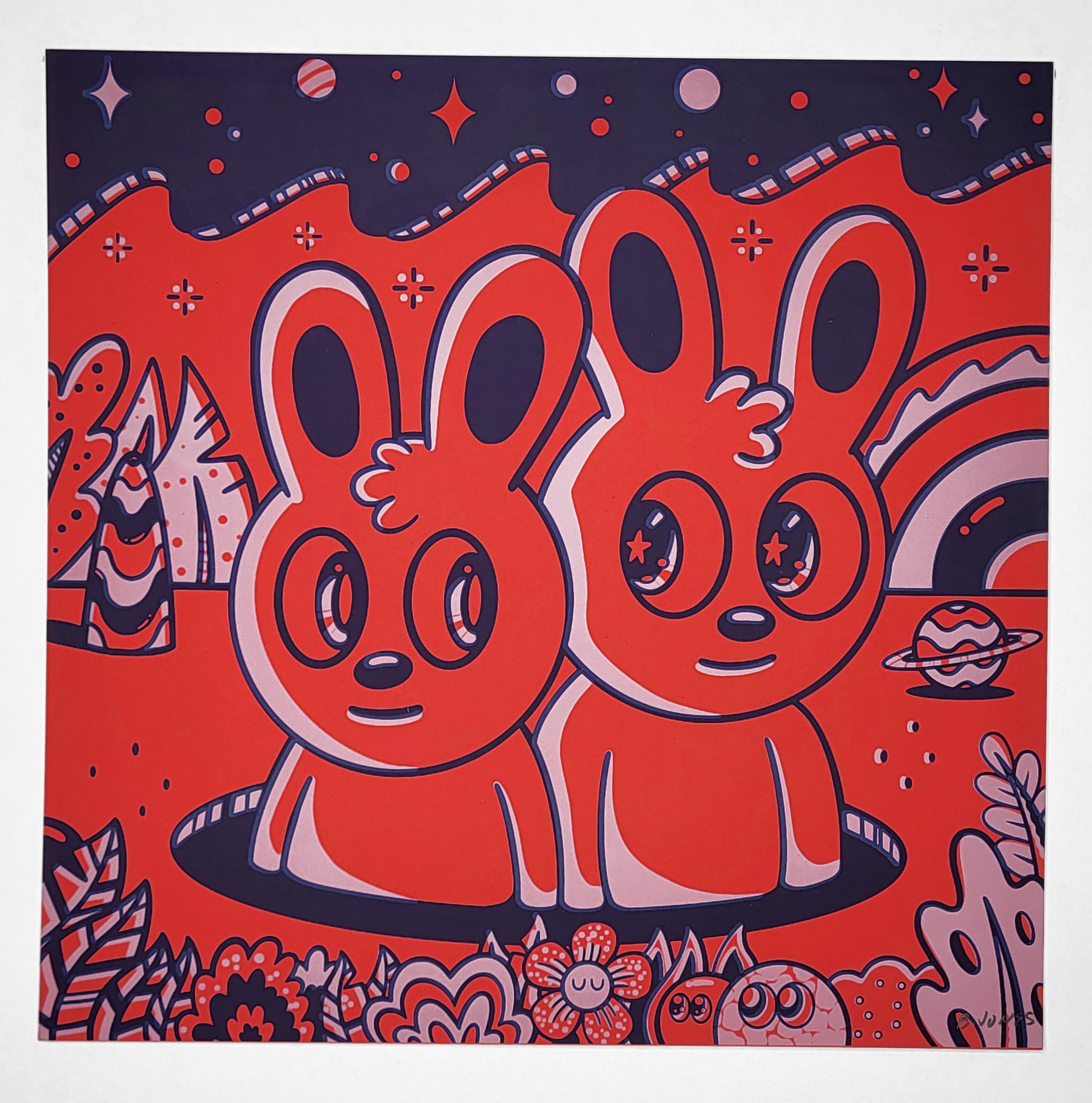 "Pink and Light Pink #2" by Blake Jones