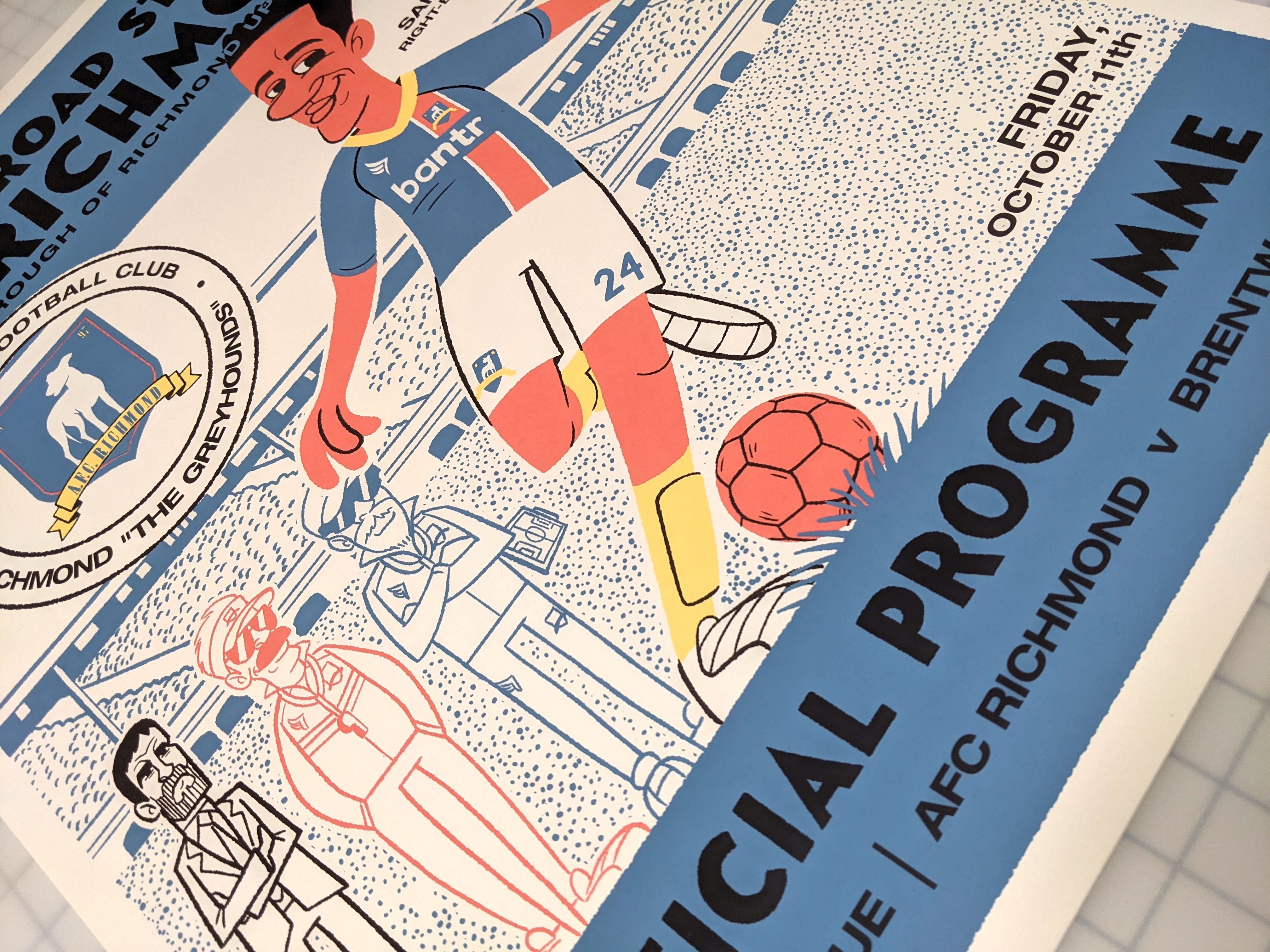"AFC Richmond Official Programme" by Ian Glaubinger
