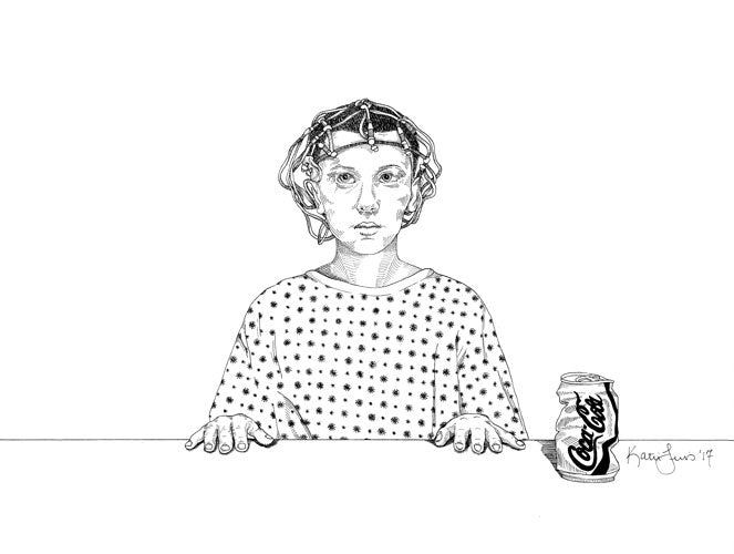 Eleven Print by Kate Lewis