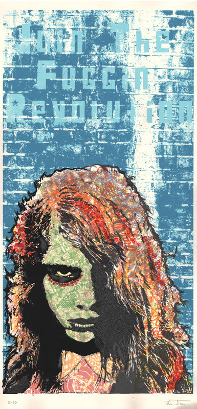 1968 Revolutionary Print by Fugscreens Studios