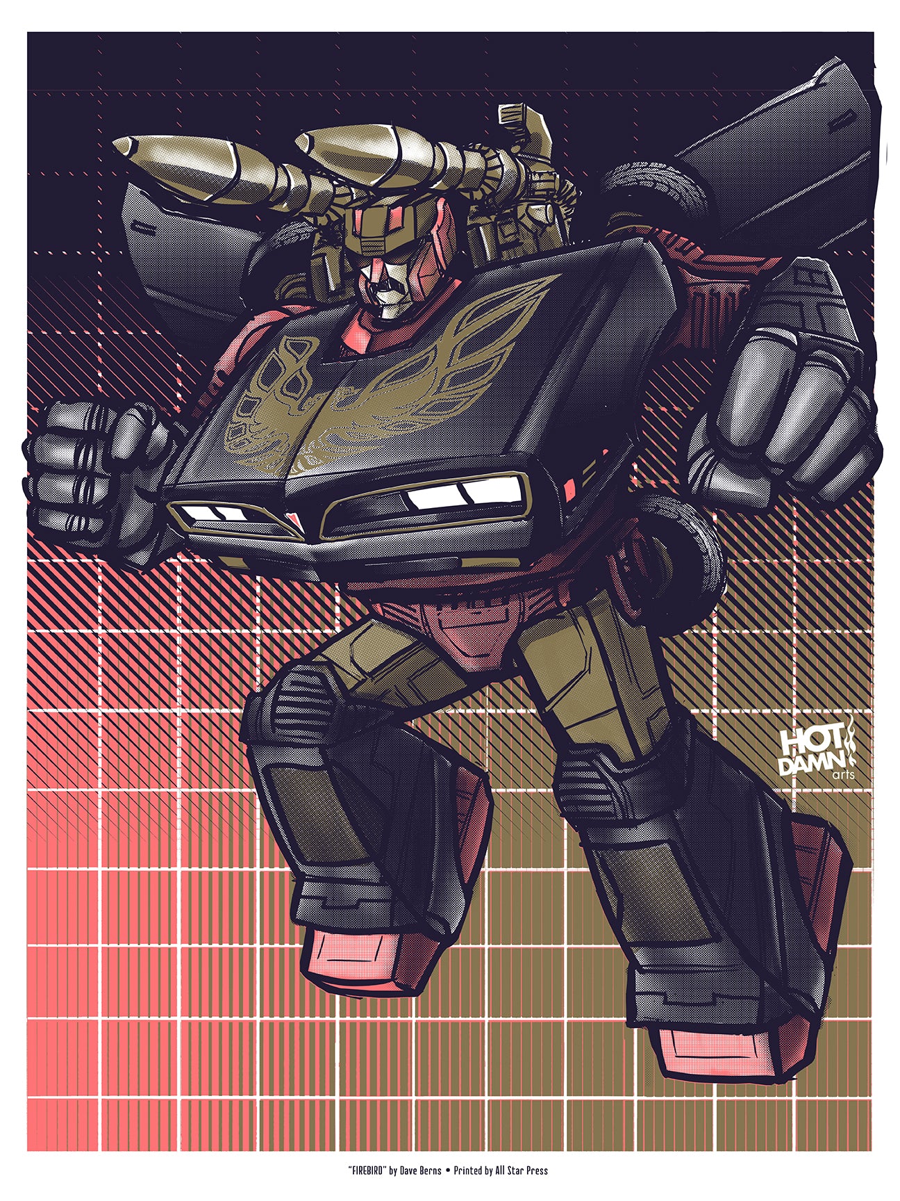 "Fire Bird // Loaded Guns 2 Exclusive" by Dave Berns