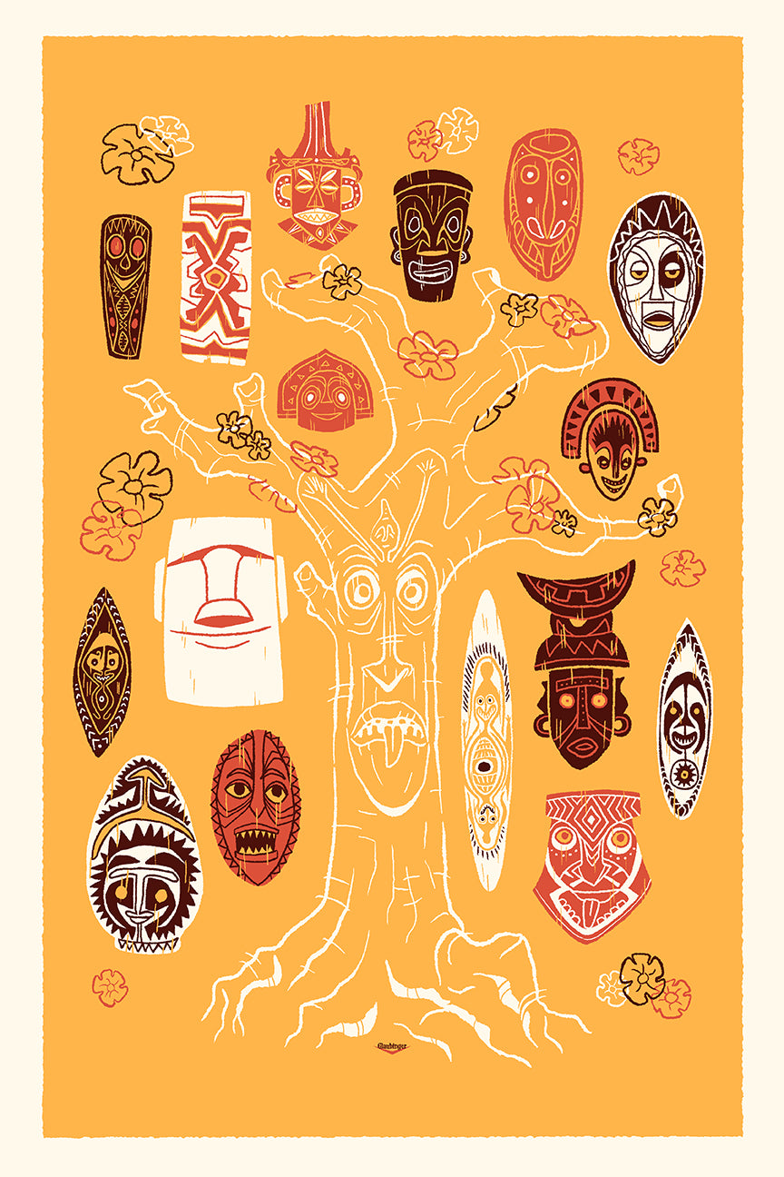 "Faces of the South Pacific" by Ian Glaubinger