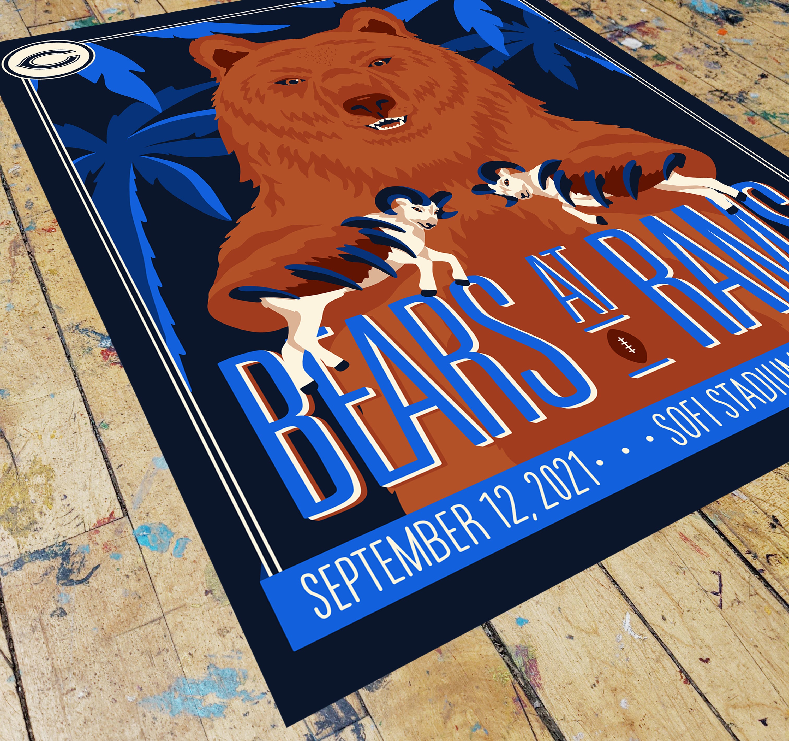 Game 1: "Official Bears Vs. Rams" by Ariel Sinha