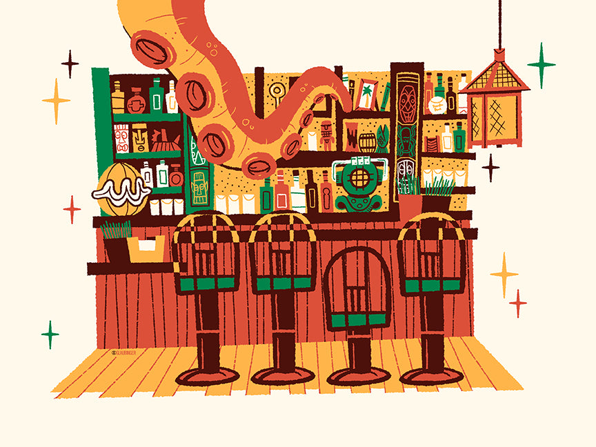 "Grotto Bar" by Ian Glaubinger