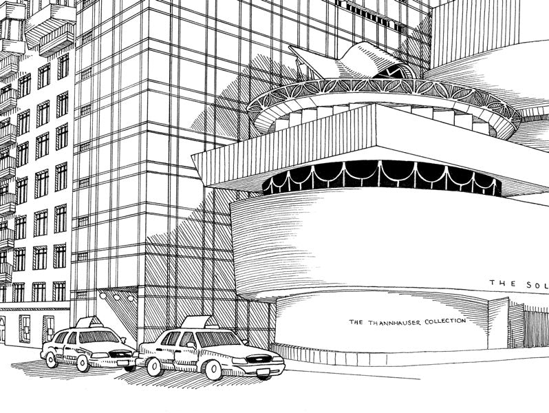 Guggenheim Museum Original by Kate Lewis