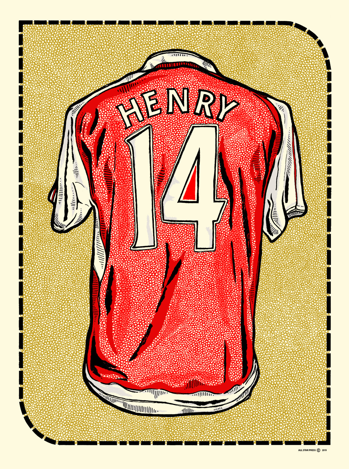 T. Henry Jersey Print by Zissou Tasseff-Elenkoff