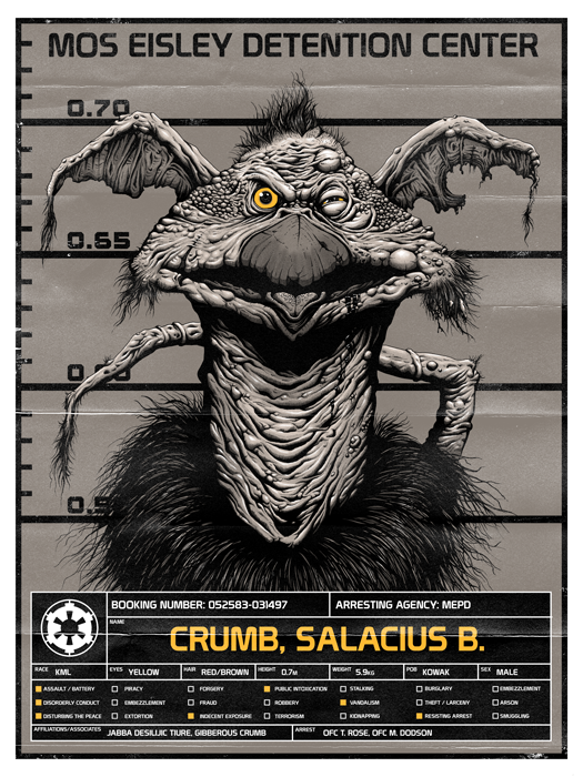 "Salacius Crumb" by Hanzel Haro