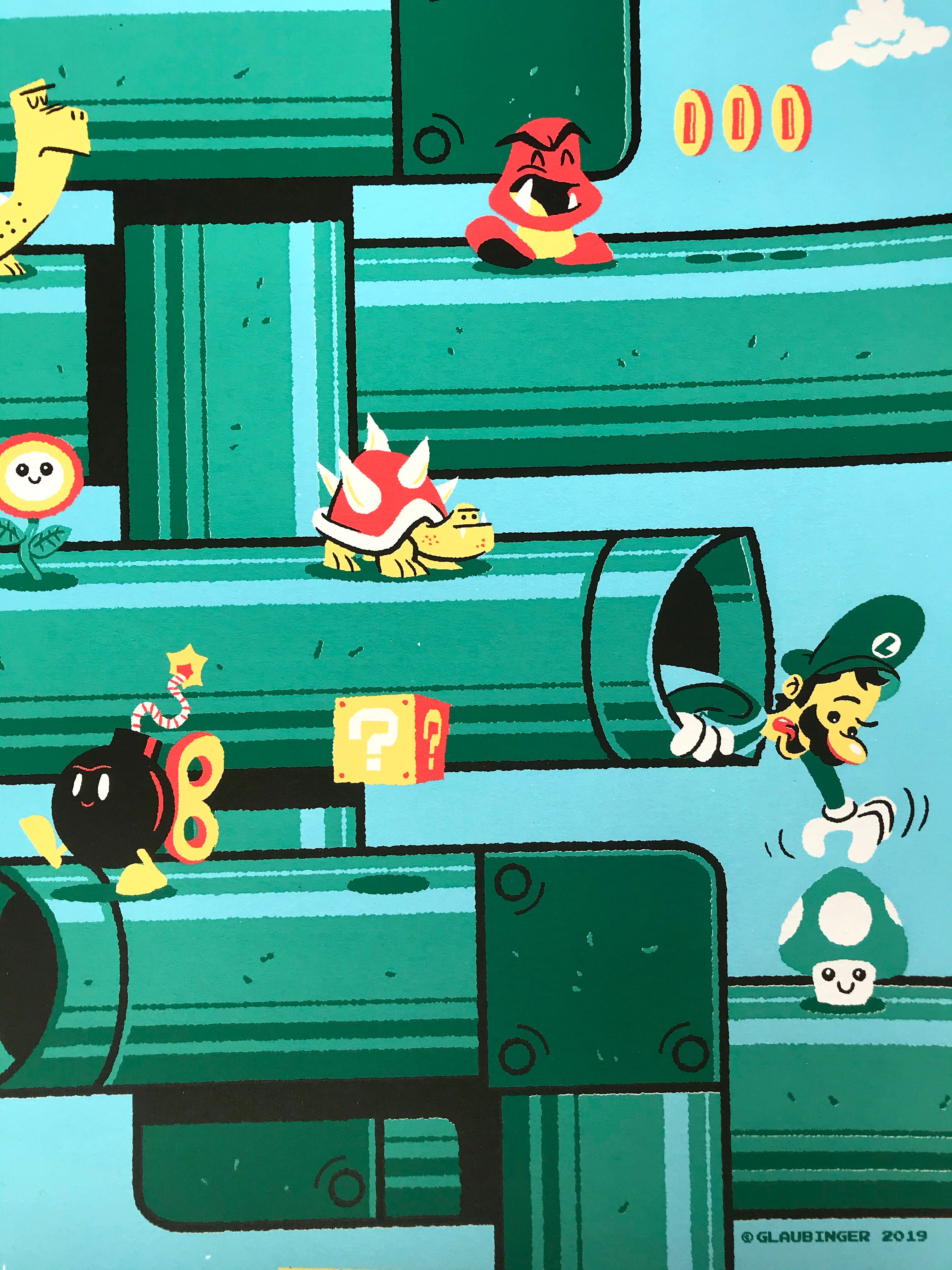 "Super Mario Brothers" by Ian Glaubinger