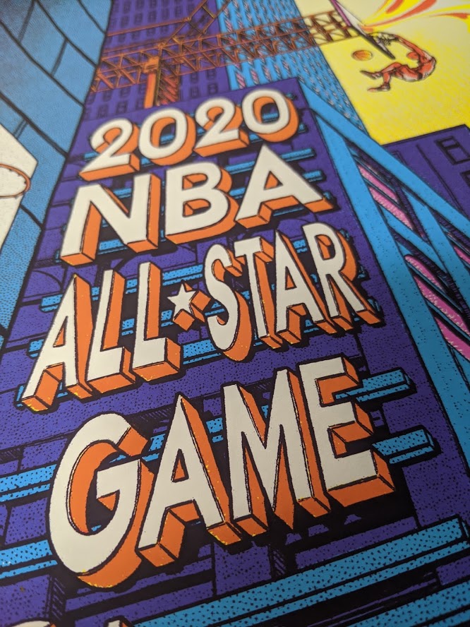 "Officially Licensed Chicago Bulls All Star Game" by James Flames