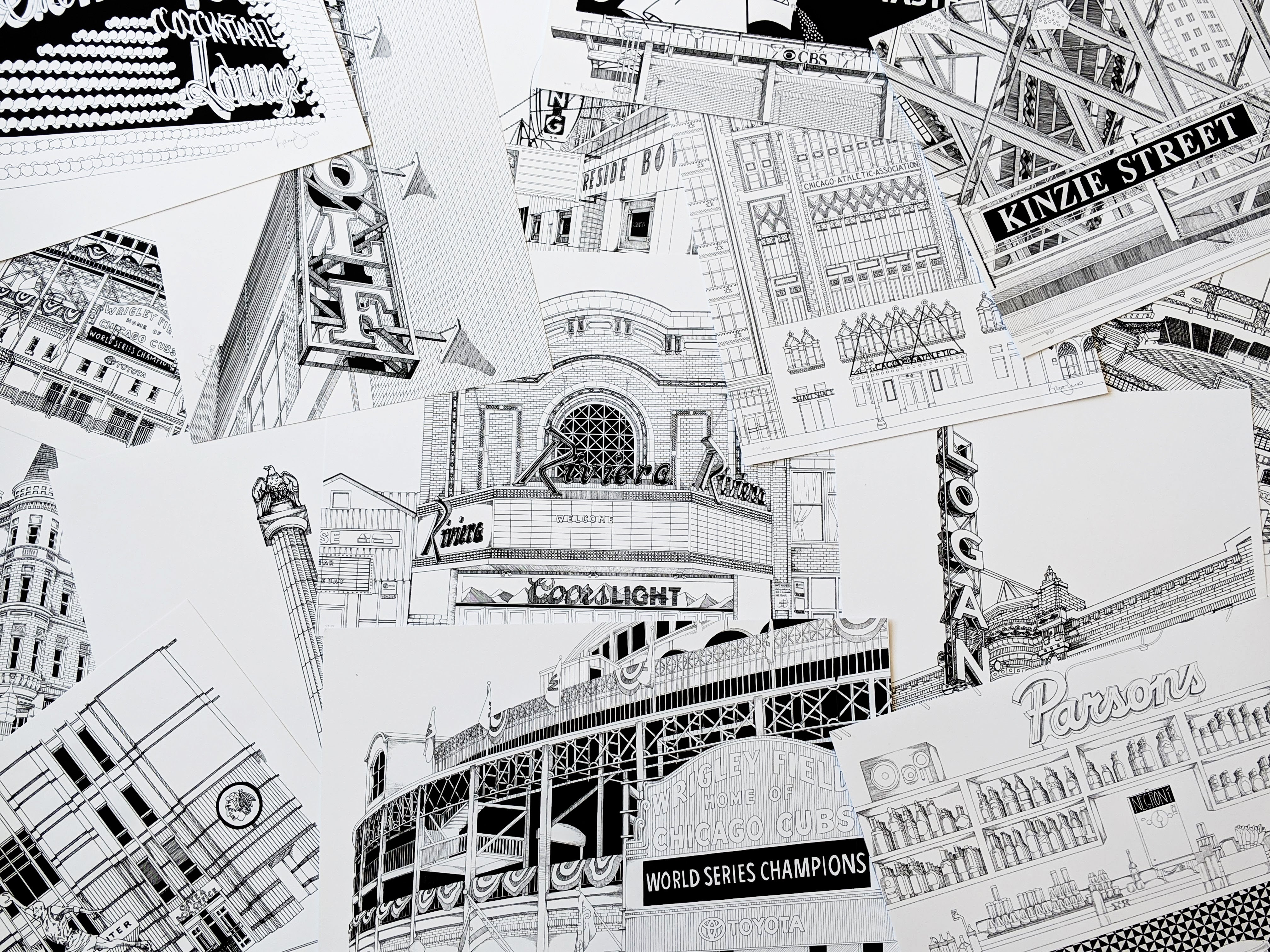 Kate Lewis Chicago Print Package