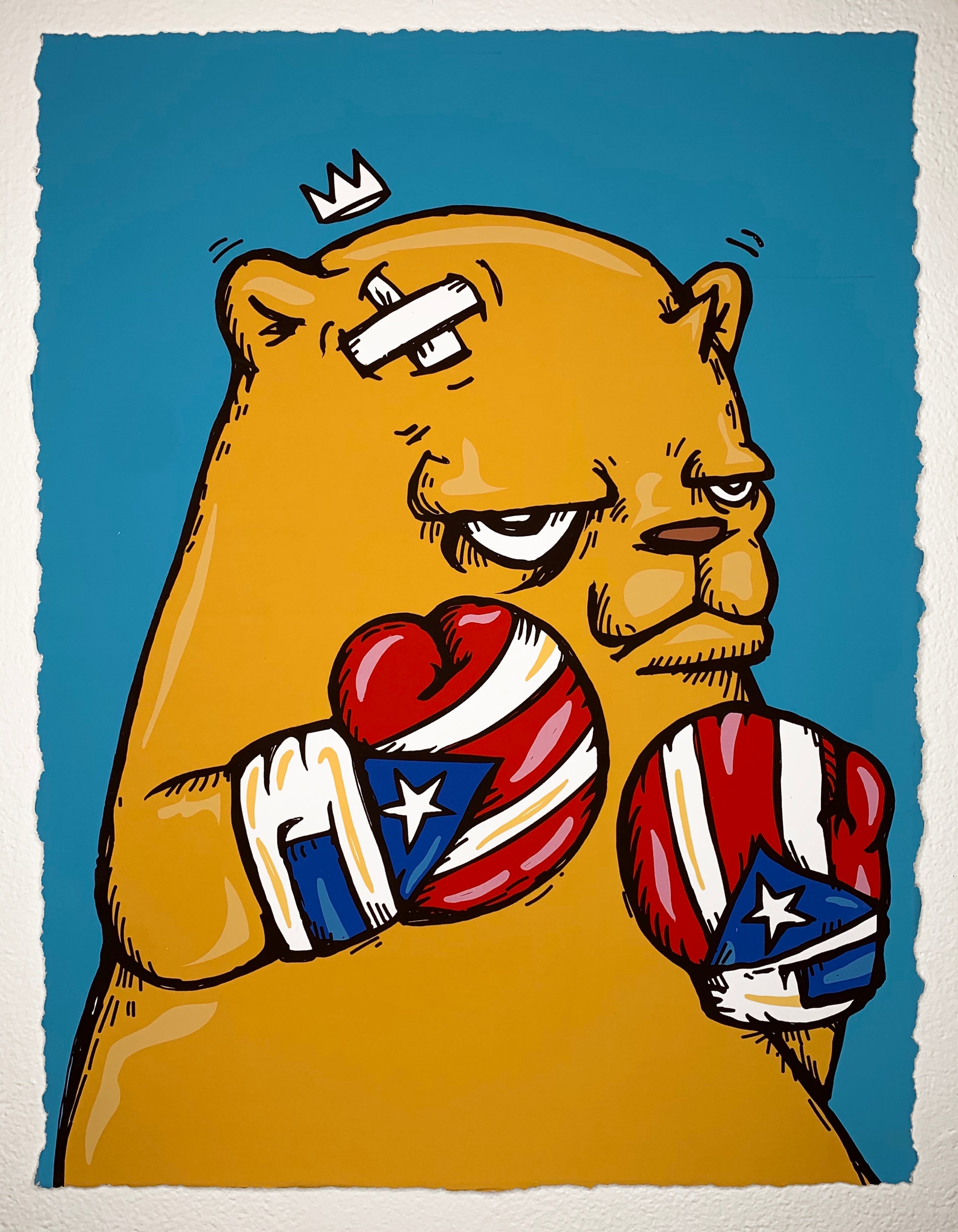 "Puerto Rican Flavor Blue" by JC Rivera