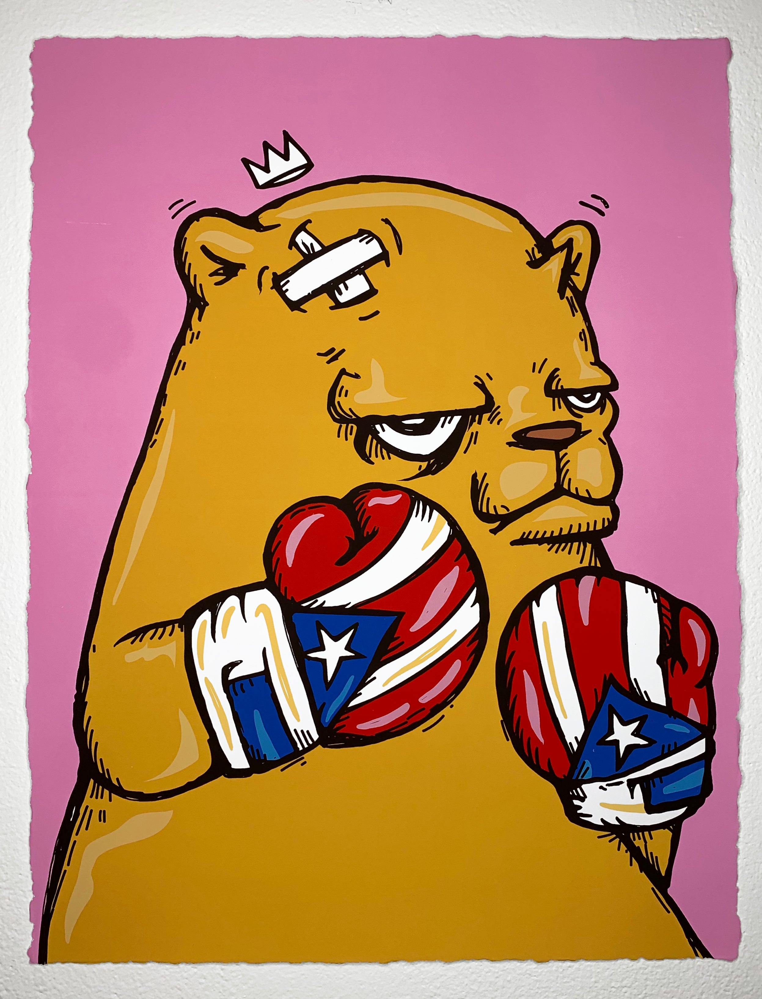 "Puerto Rican Flavor Pink" by JC Rivera