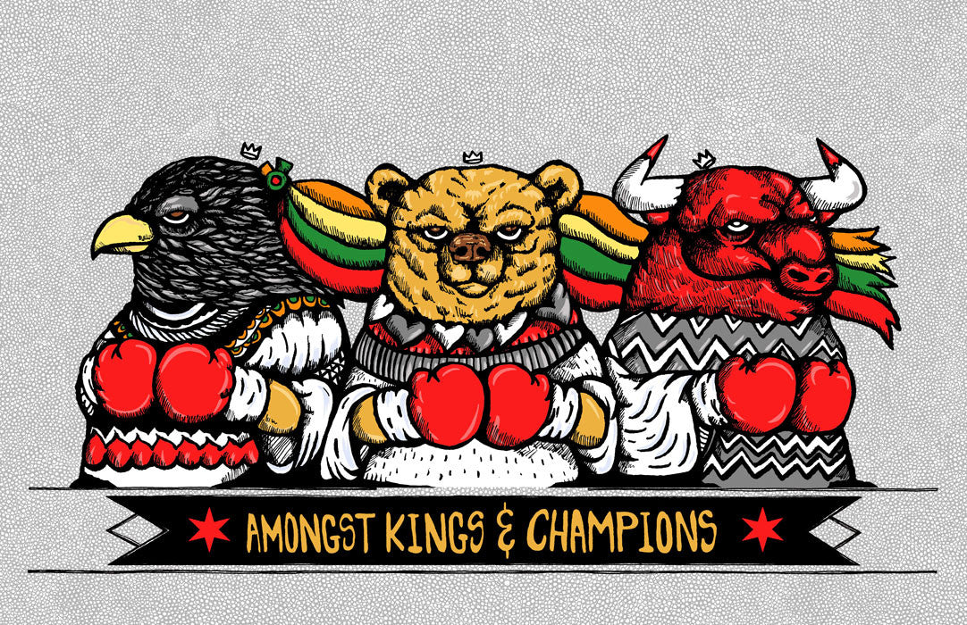 "Amongst Kings & Champions" by JC Rivera X Zissou Tasseff-Elenkoff