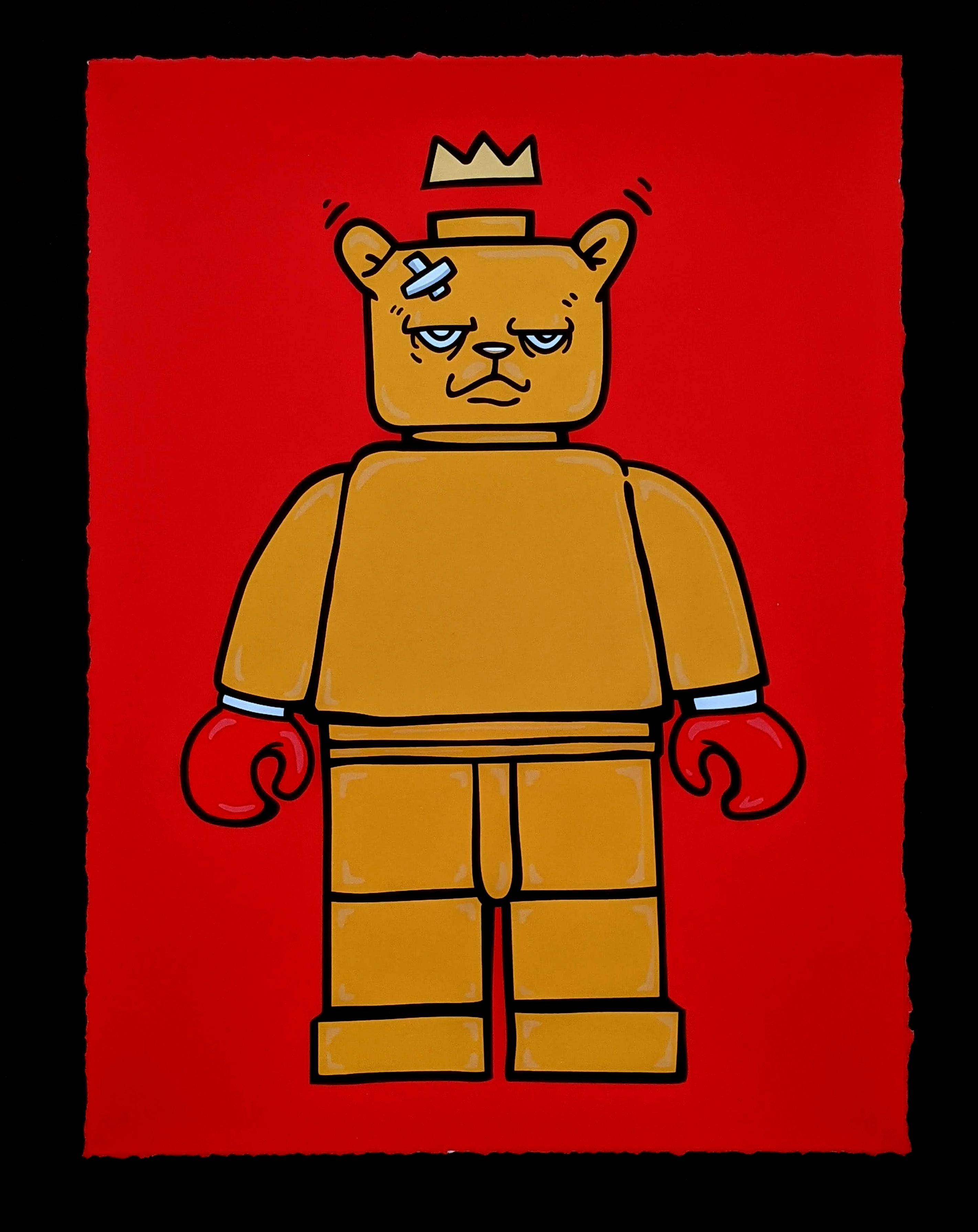 "Bear & Square 1" by JC Rivera