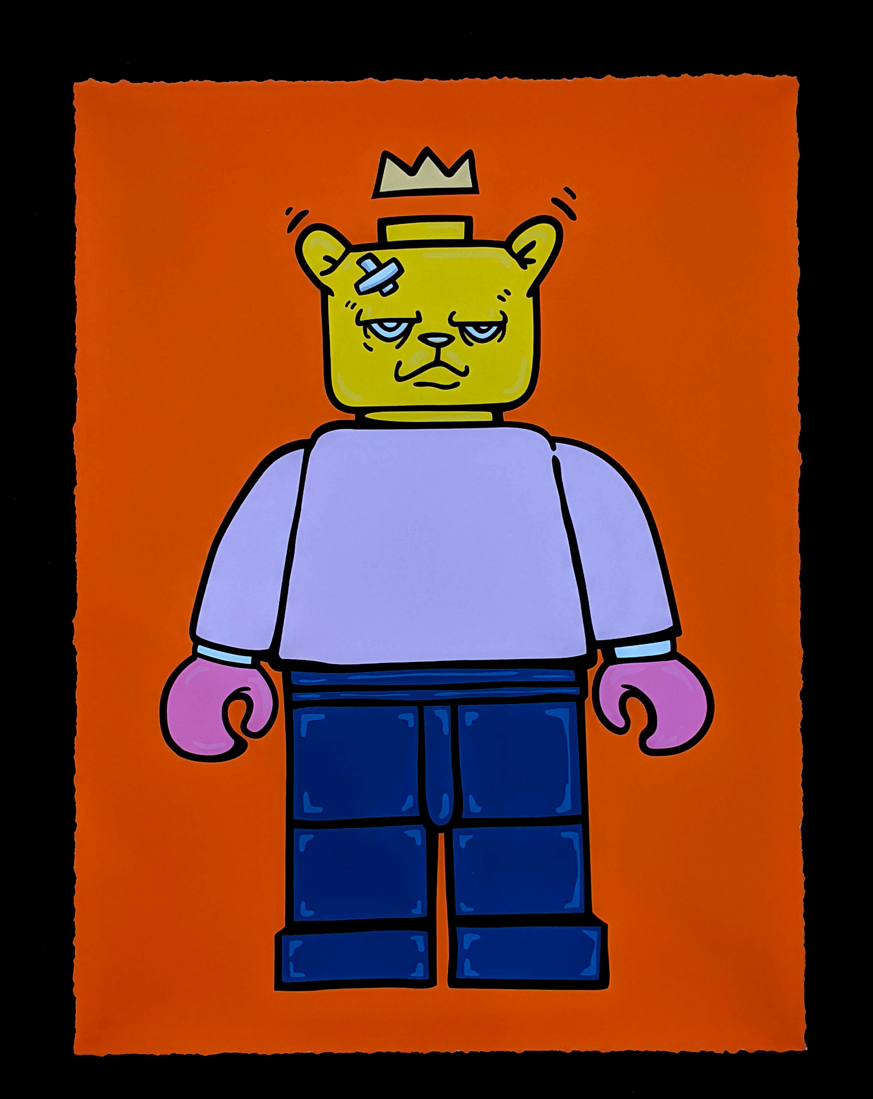 "Bear & Square 12" by JC Rivera