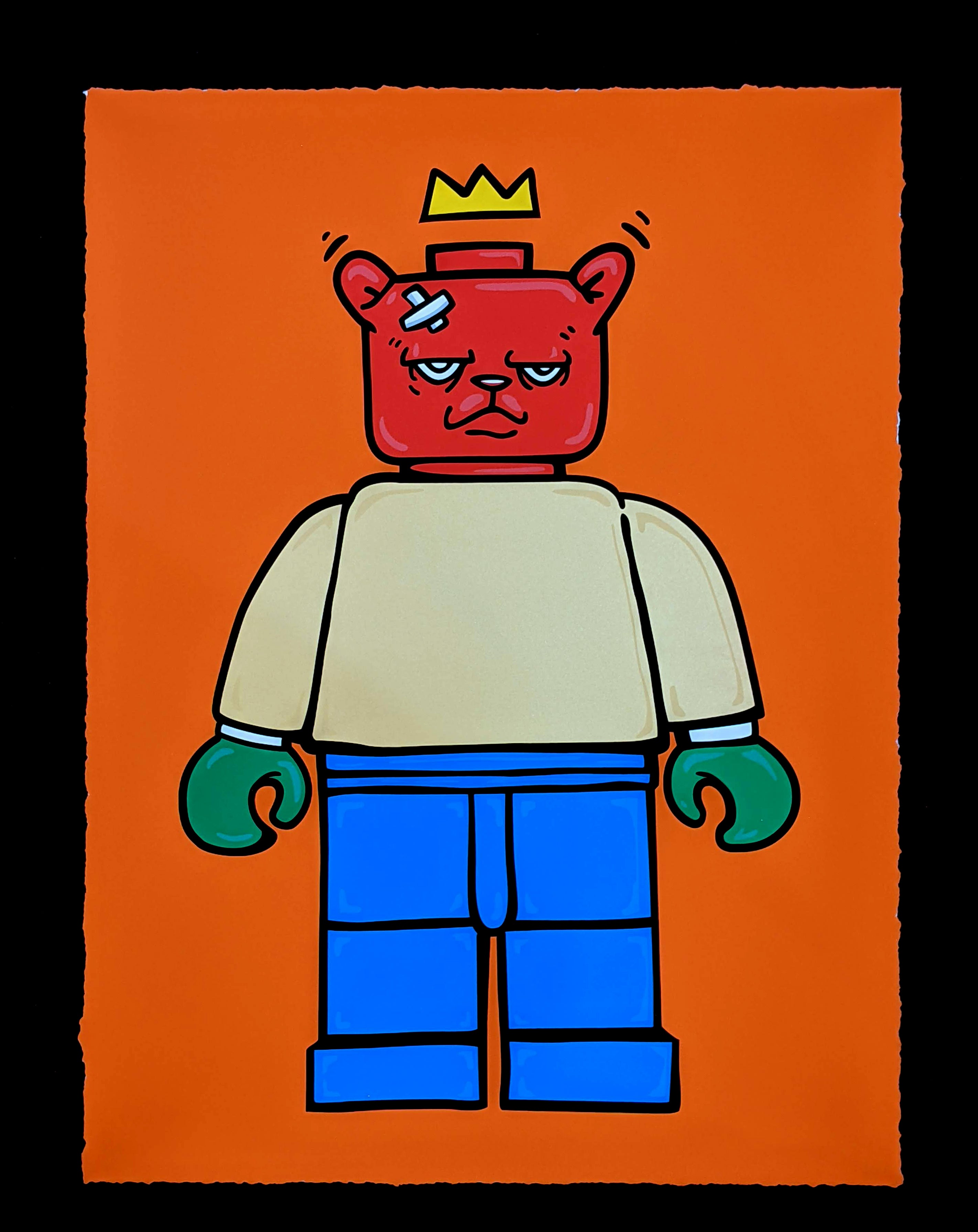 "Bear & Square 14" by JC Rivera