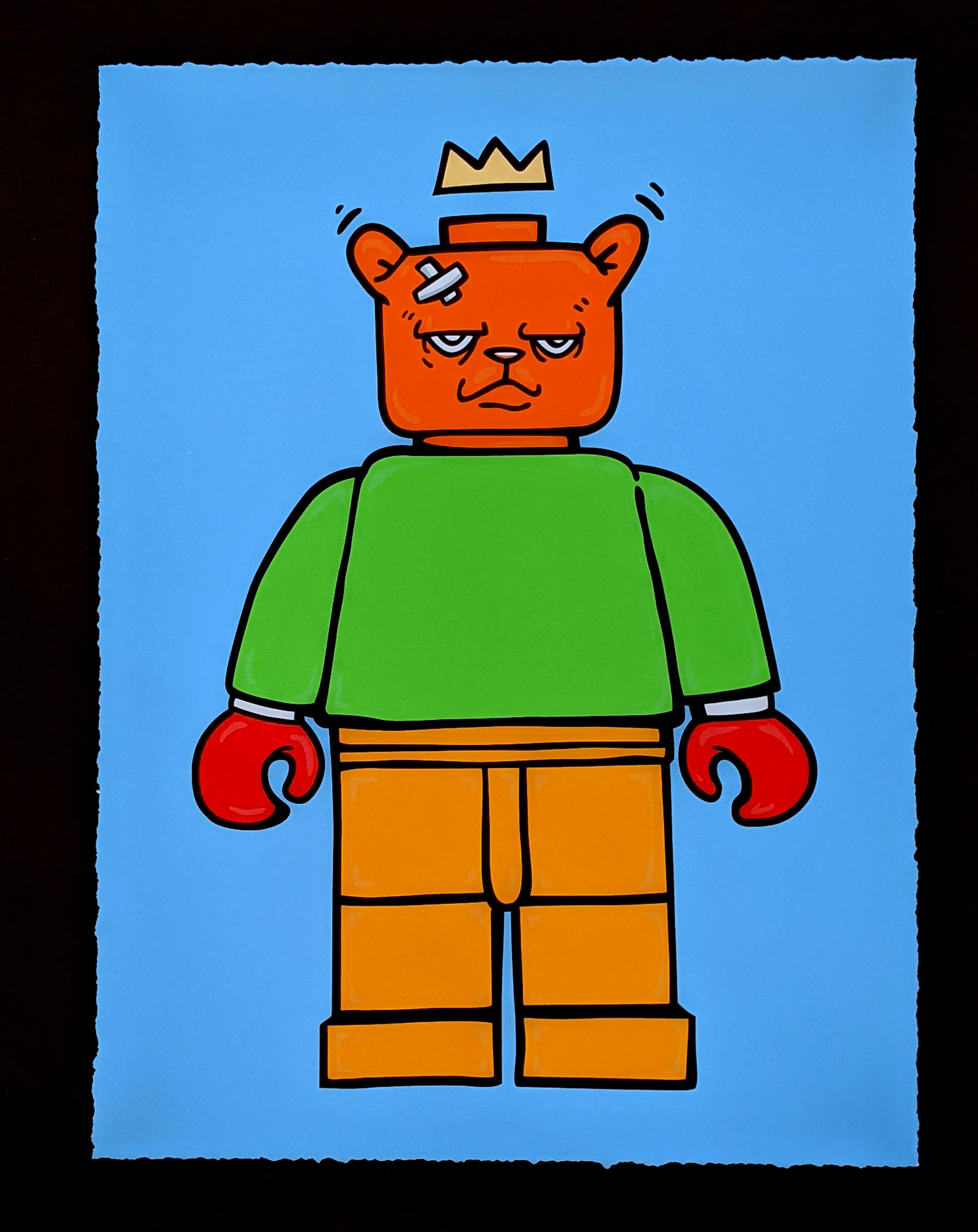 "Bear & Square 33" by JC Rivera