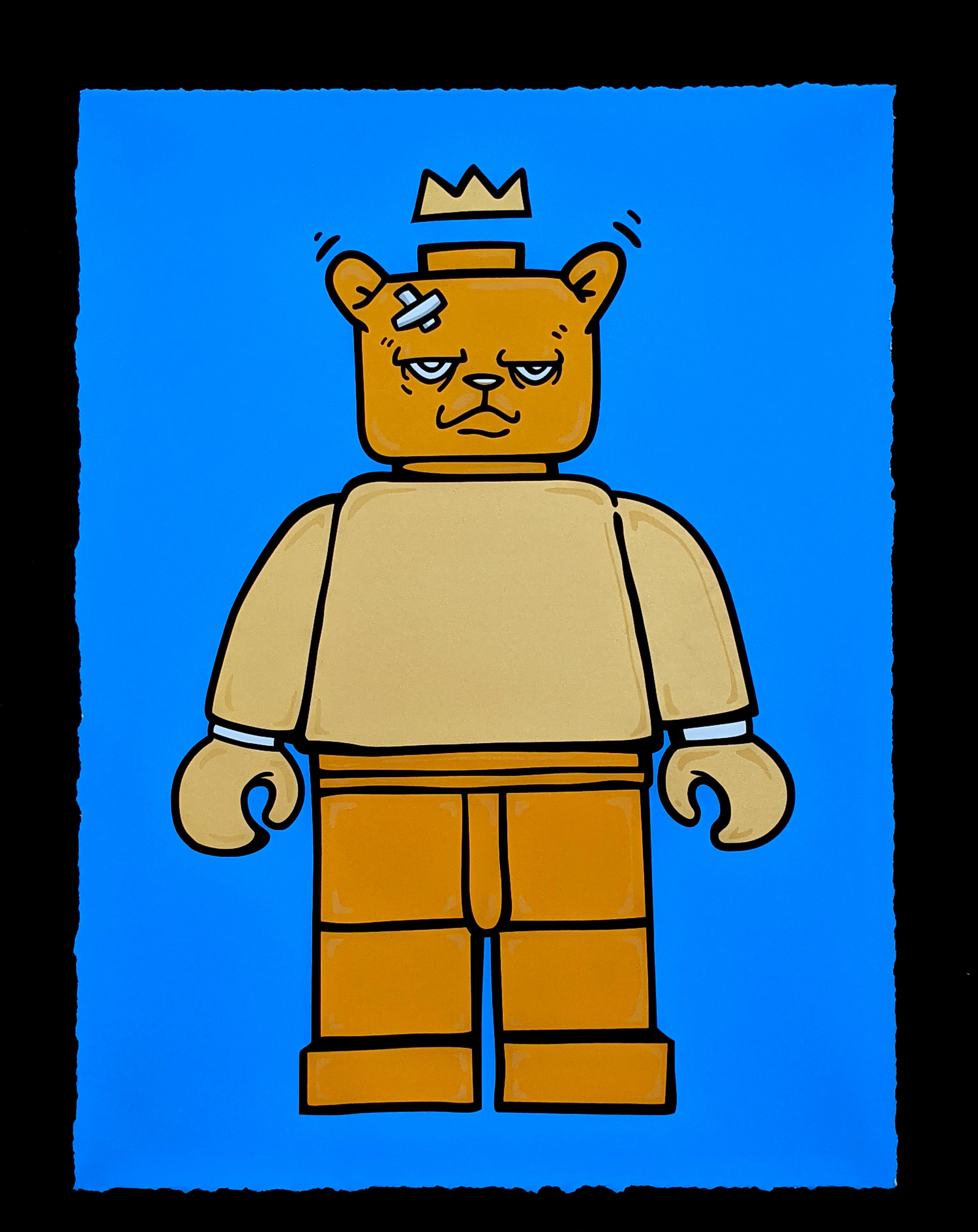 "Bear & Square 35" by JC Rivera