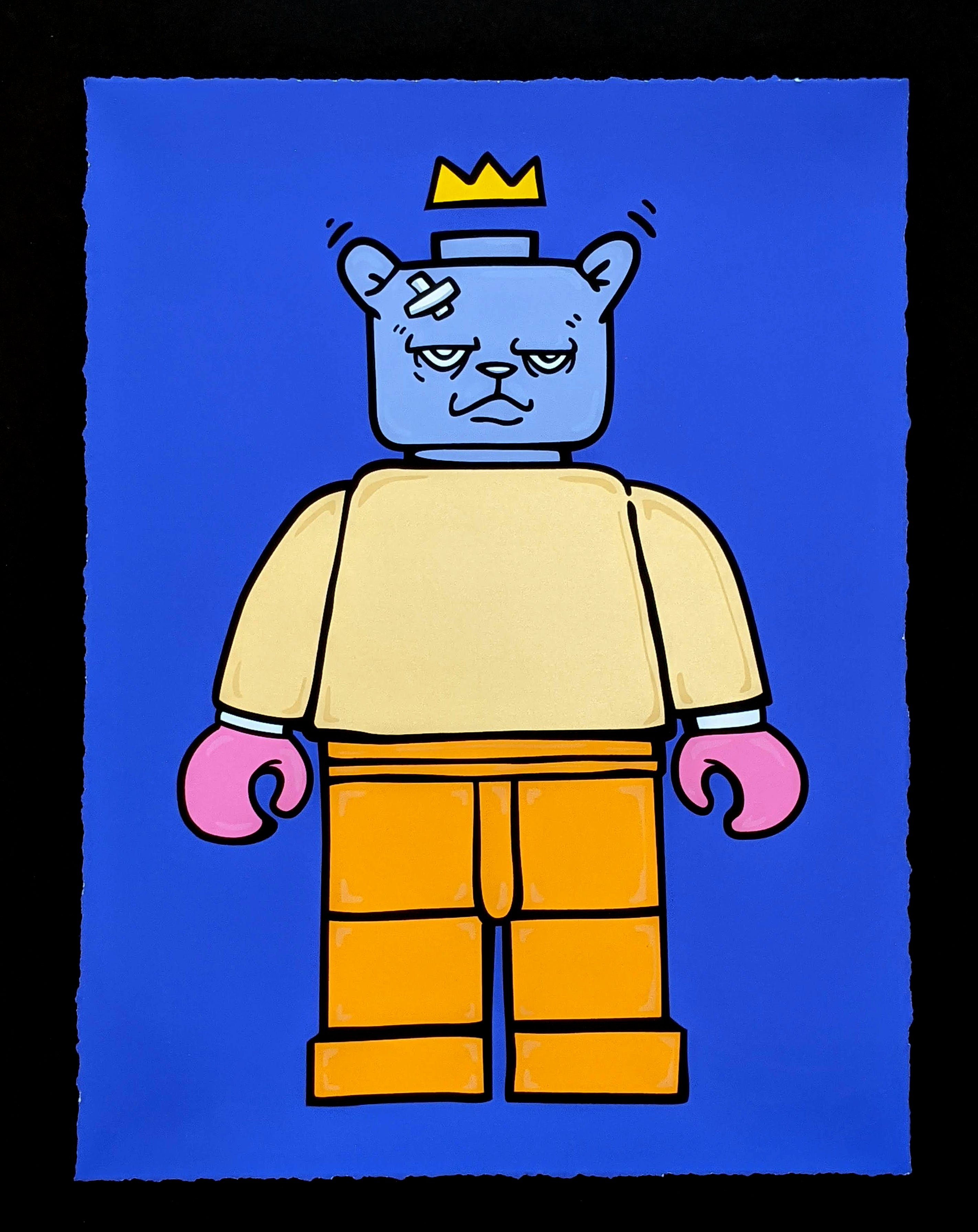 "Bear & Square 47" by JC Rivera